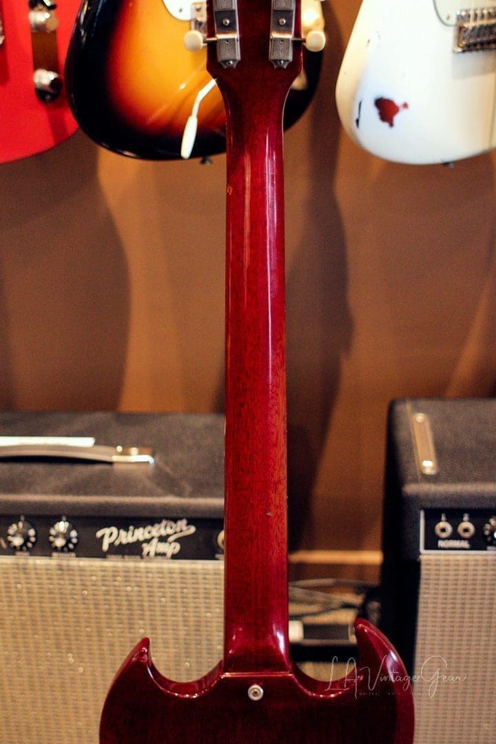 Gibson Vintage 1964 SG Jr.- Original Heritage Cherry Finish & P90 Pickup! Nice Beefy Neck! - Image 20