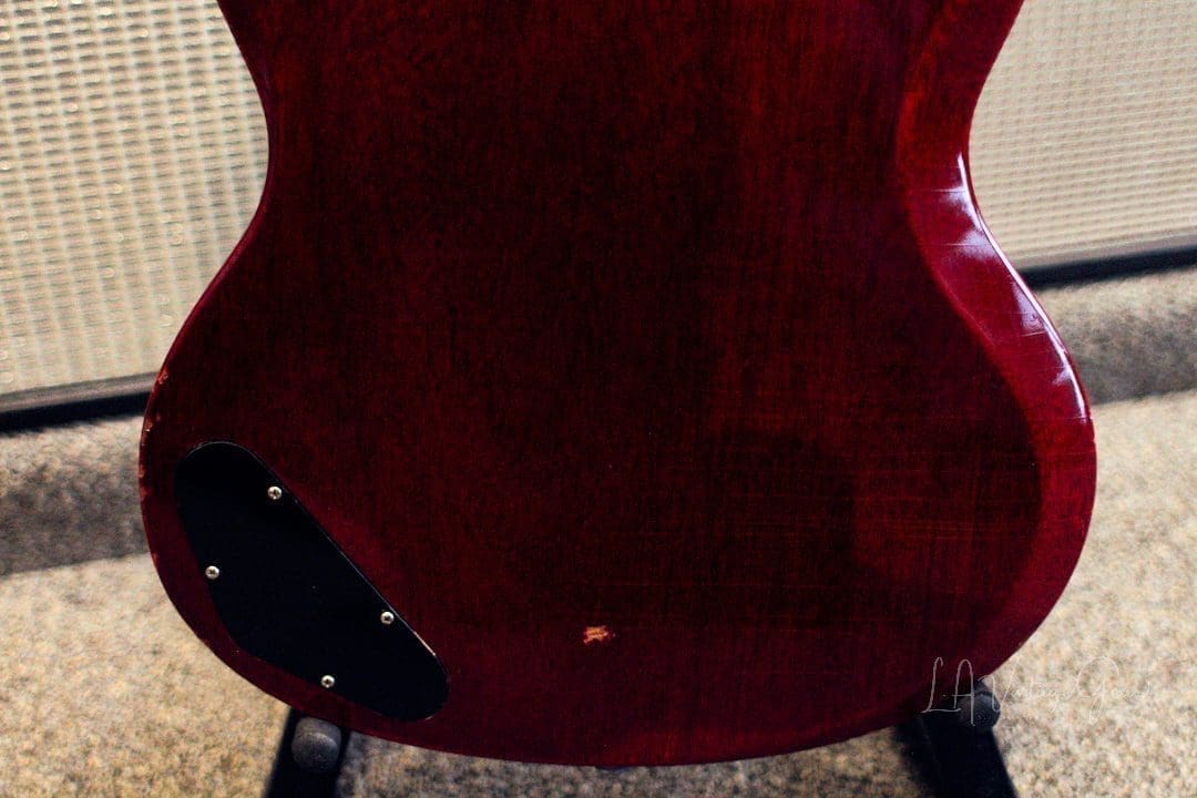 Gibson Vintage 1964 SG Jr.- Original Heritage Cherry Finish & P90 Pickup! Nice Beefy Neck! - Image 23