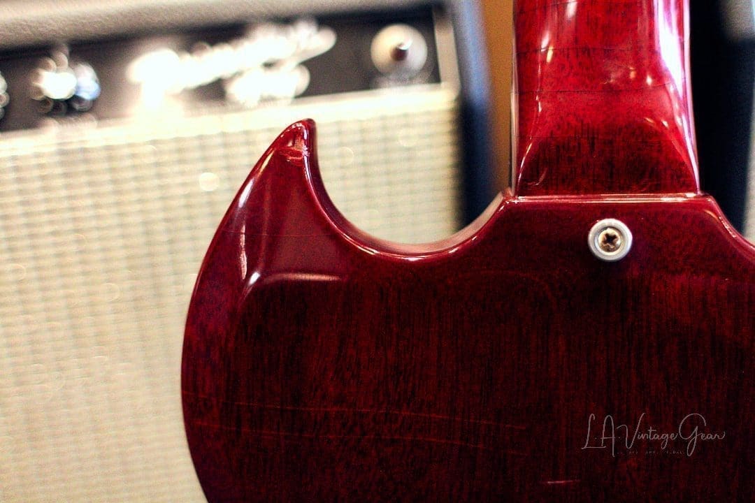 Gibson Vintage 1964 SG Jr.- Original Heritage Cherry Finish & P90 Pickup! Nice Beefy Neck! - Image 24