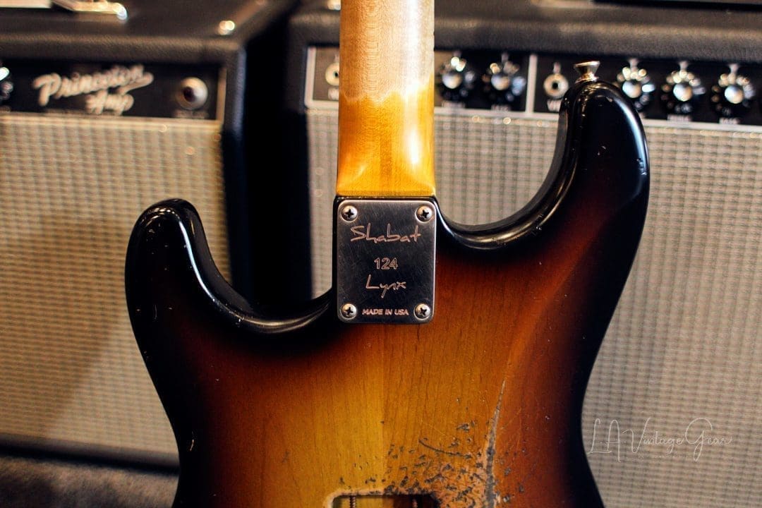 Shabat Lynx S-Style 2T Sunburst Electric Guitar #123 - Alder Body & Lollar Special S Pickups! - Image 8