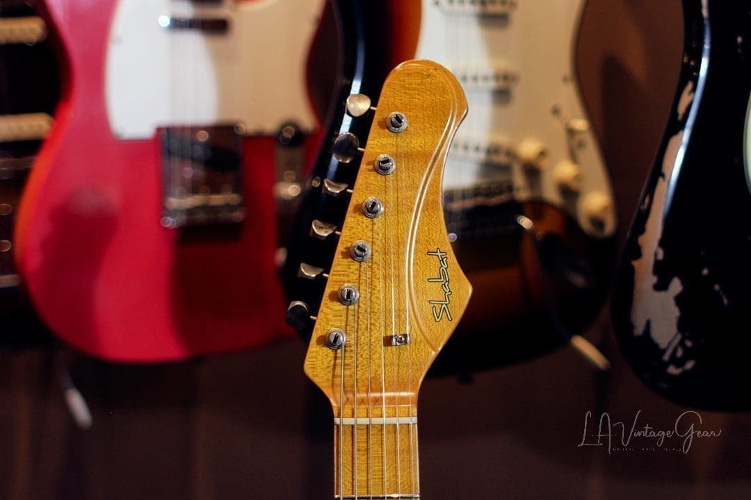 Shabat Lynx S-Style 2T Sunburst Electric Guitar #123 - Alder Body & Lollar Special S Pickups! - Image 10