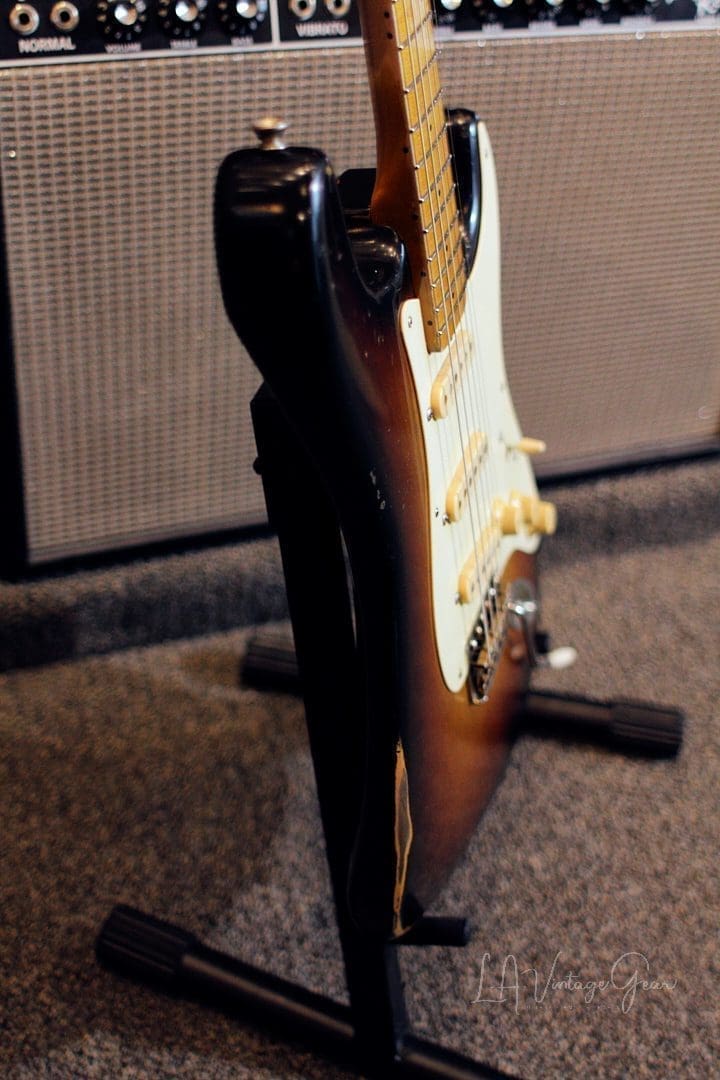 Shabat Lynx S-Style 2T Sunburst Electric Guitar #123 - Alder Body & Lollar Special S Pickups! - Image 5