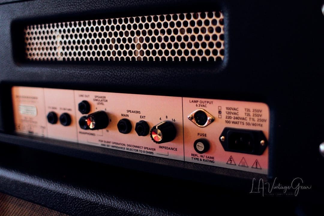 Magnatone Super 15 Tube Amplifier Head - Black Tolex - 15 Watts & In Mint Condition with Vinyl Cover! - Image 6