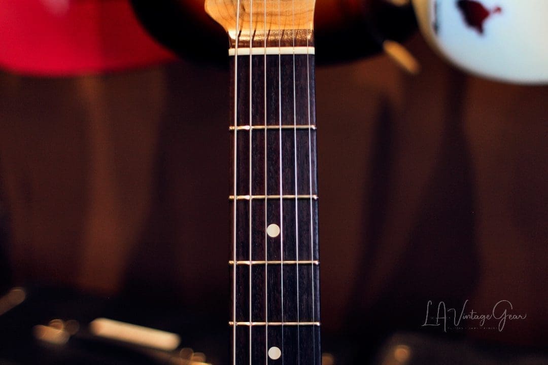 Xotic XTC-1 T-Style Lightly Relic'd Electric Guitar - Whiteguard Blonde & Roasted Flame Maple Neck #2333 - Image 16