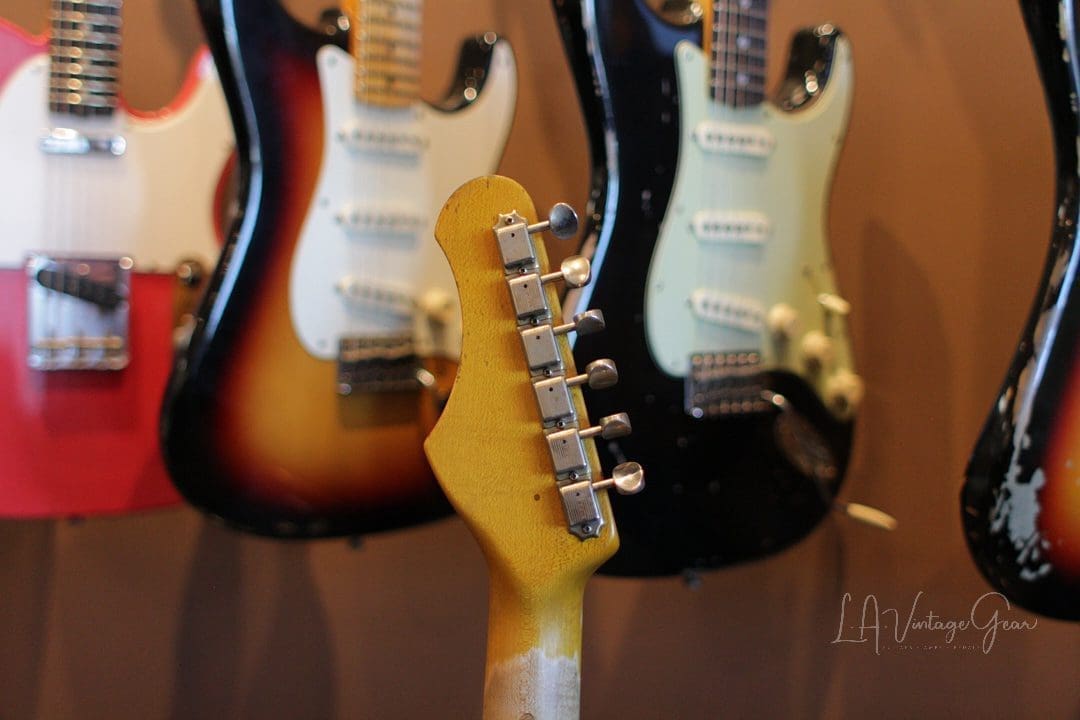 Shabat Lynx S-Style 2T Sunburst Electric Guitar #124 - Alder Body & Lollar Special S Pickups! - Image 12