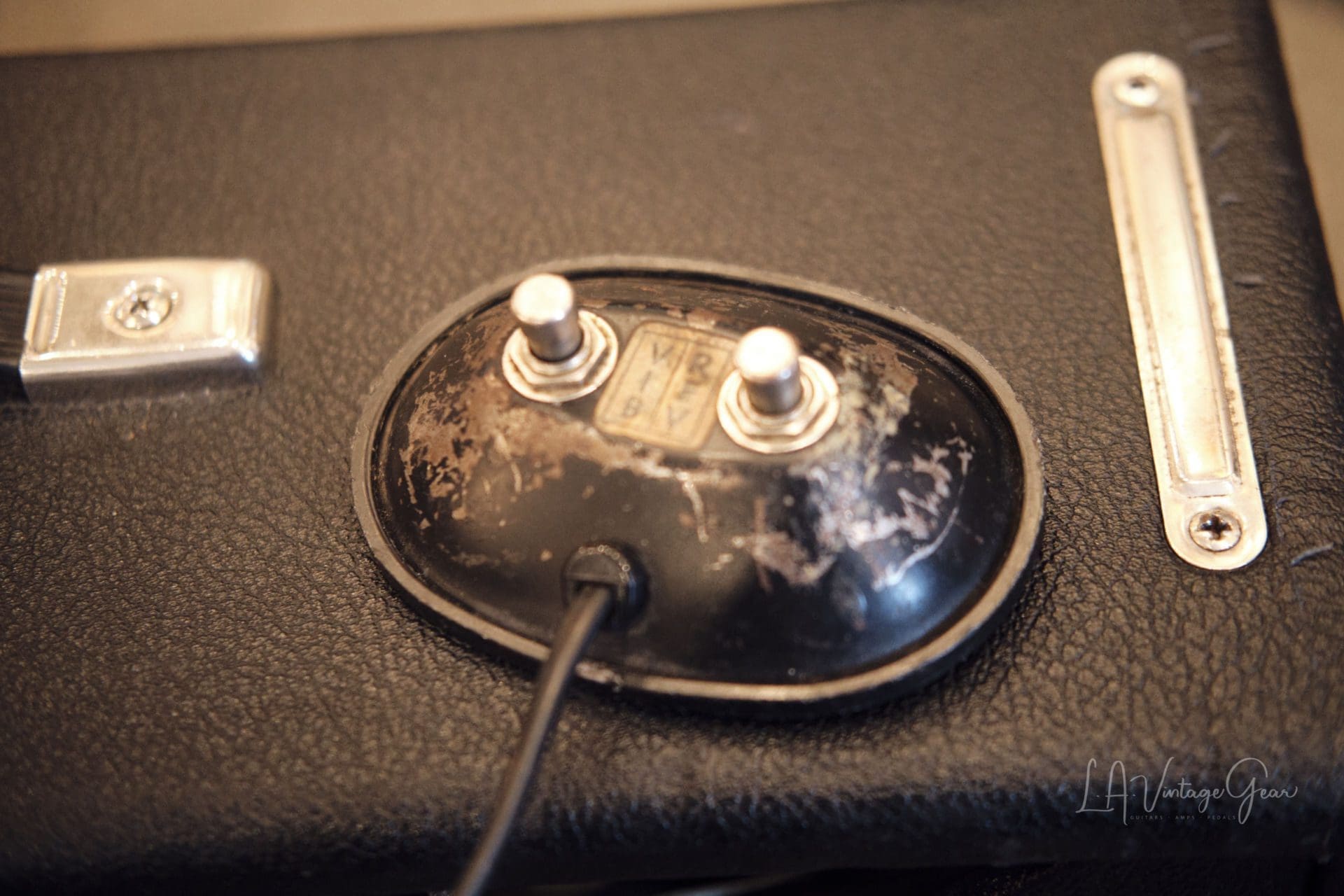 Fender 1966 Vintage Blackface Vibrolux Guitar Amplifier - with Jensen Speakers! - Image 14