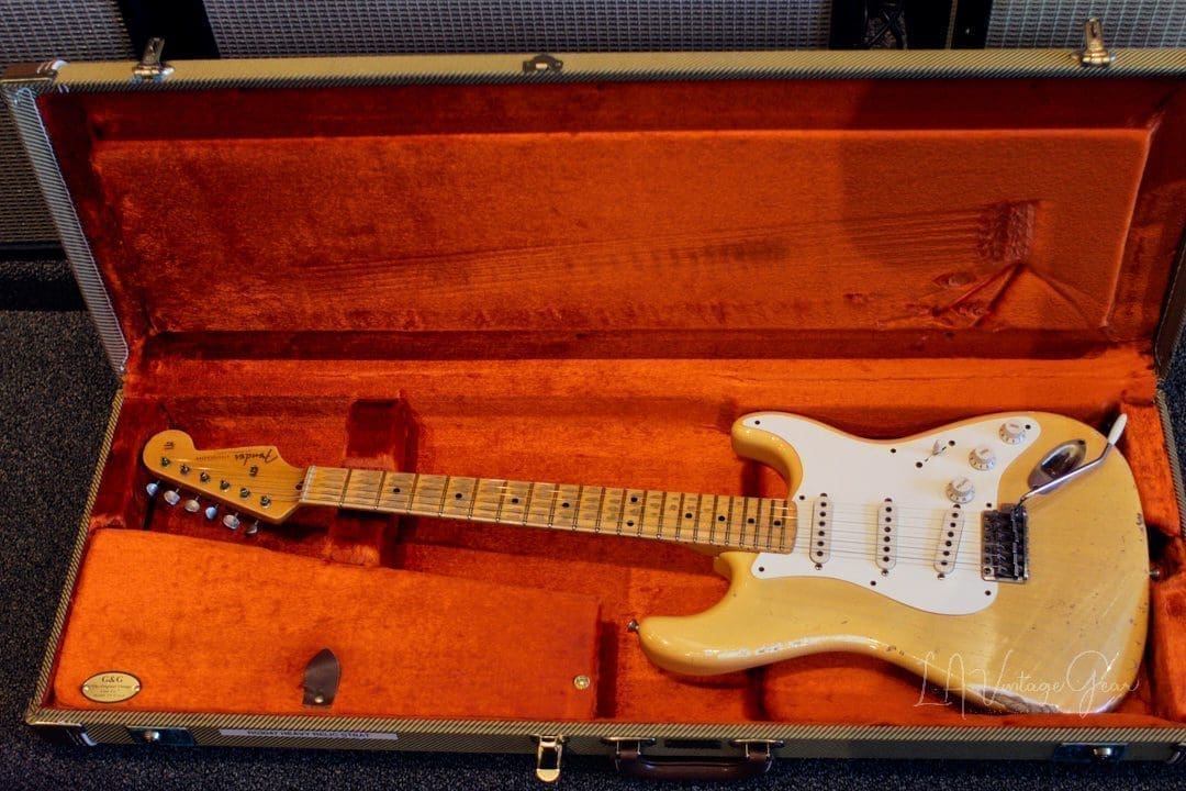 Fender '57 Custom Shop Heavy Relic Electric Guitar (2010) - Blonde Finish & OHSC with COA - Image 14