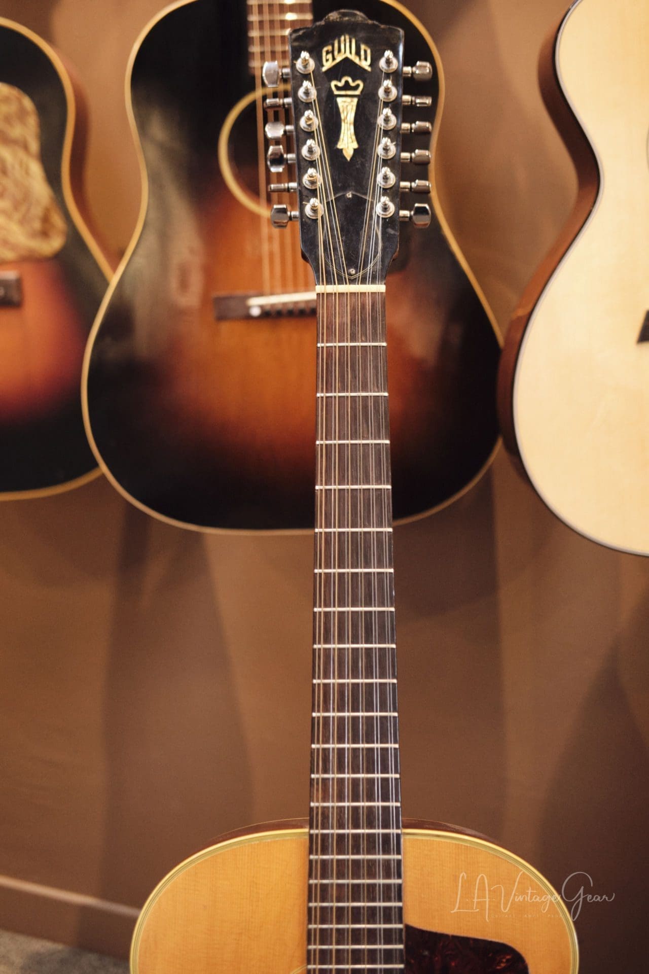 Guild Vintage 1960's Model F-212 - 12 String Acoustic Guitar - Image 9
