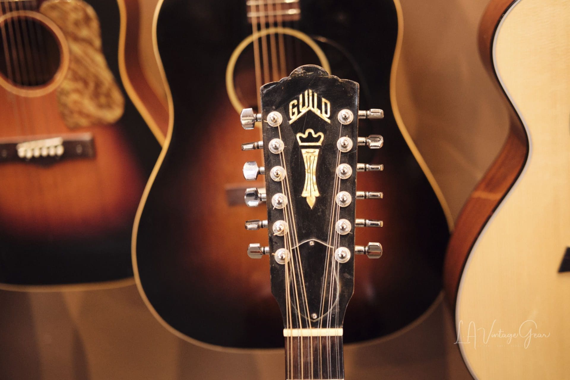 Guild Vintage 1960's Model F-212 - 12 String Acoustic Guitar - Image 10