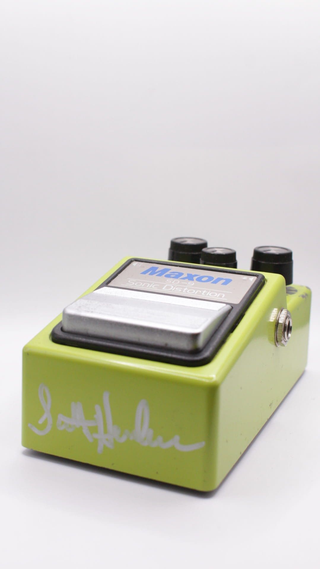 Maxon SD-9 Sonic Distortion - Owned & Signed by Scott Henderson! - Image 11