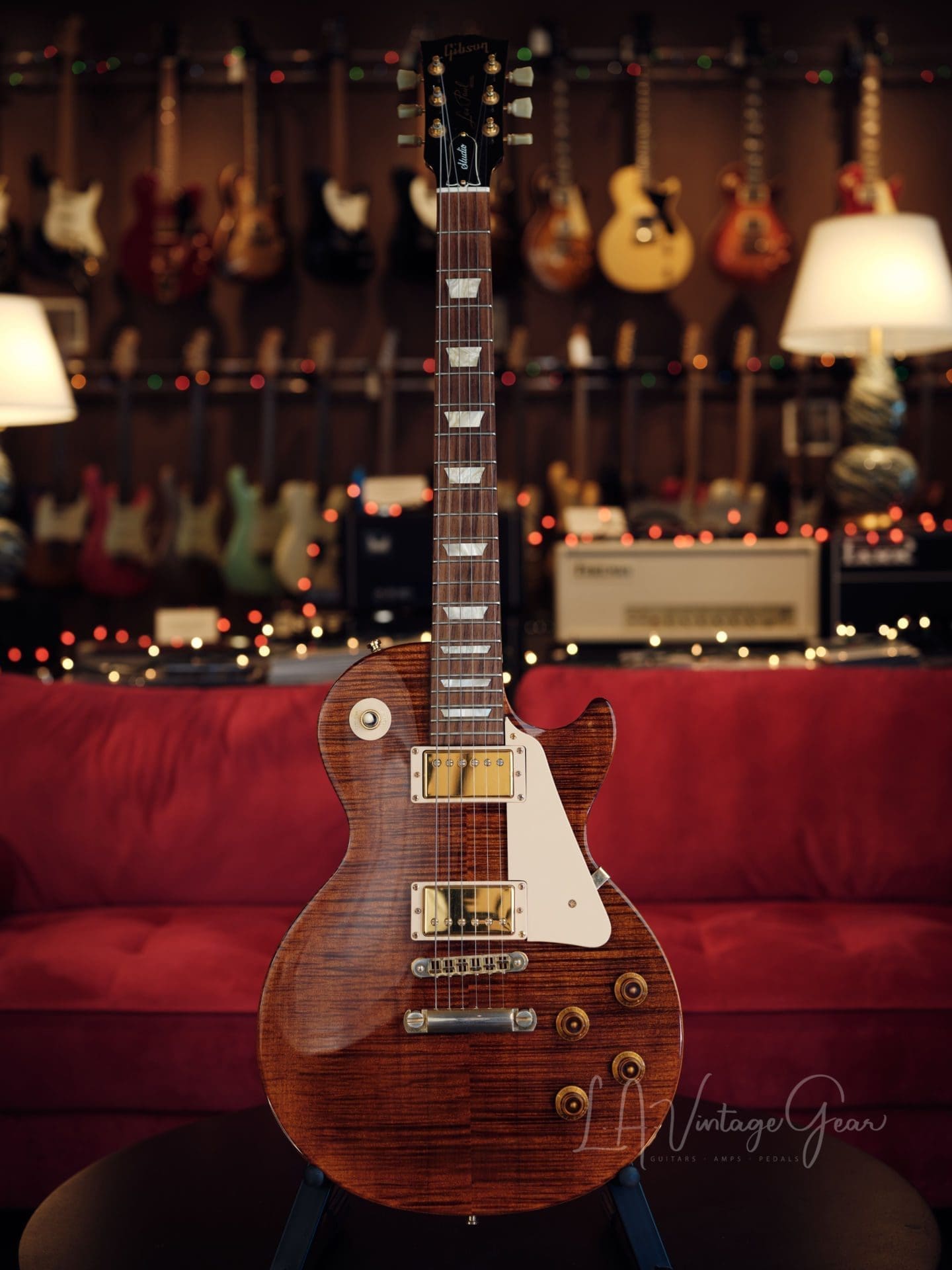Gibson Les Paul Studio Electric Guitar (2008) - Flame Maple Finish & In Mint Condition!