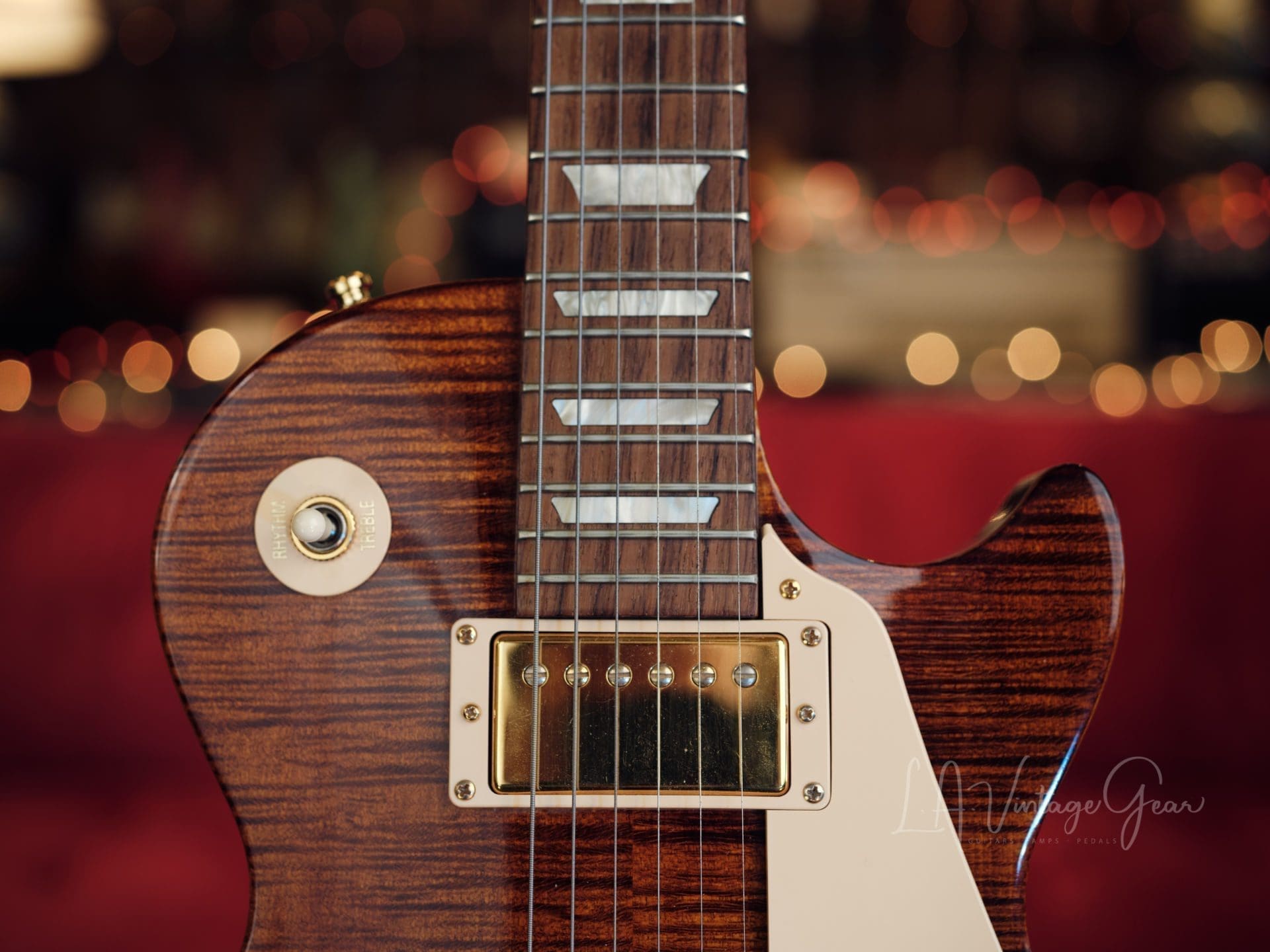 Gibson Les Paul Studio Electric Guitar (2008) - Flame Maple Finish & In Mint Condition! - Image 5