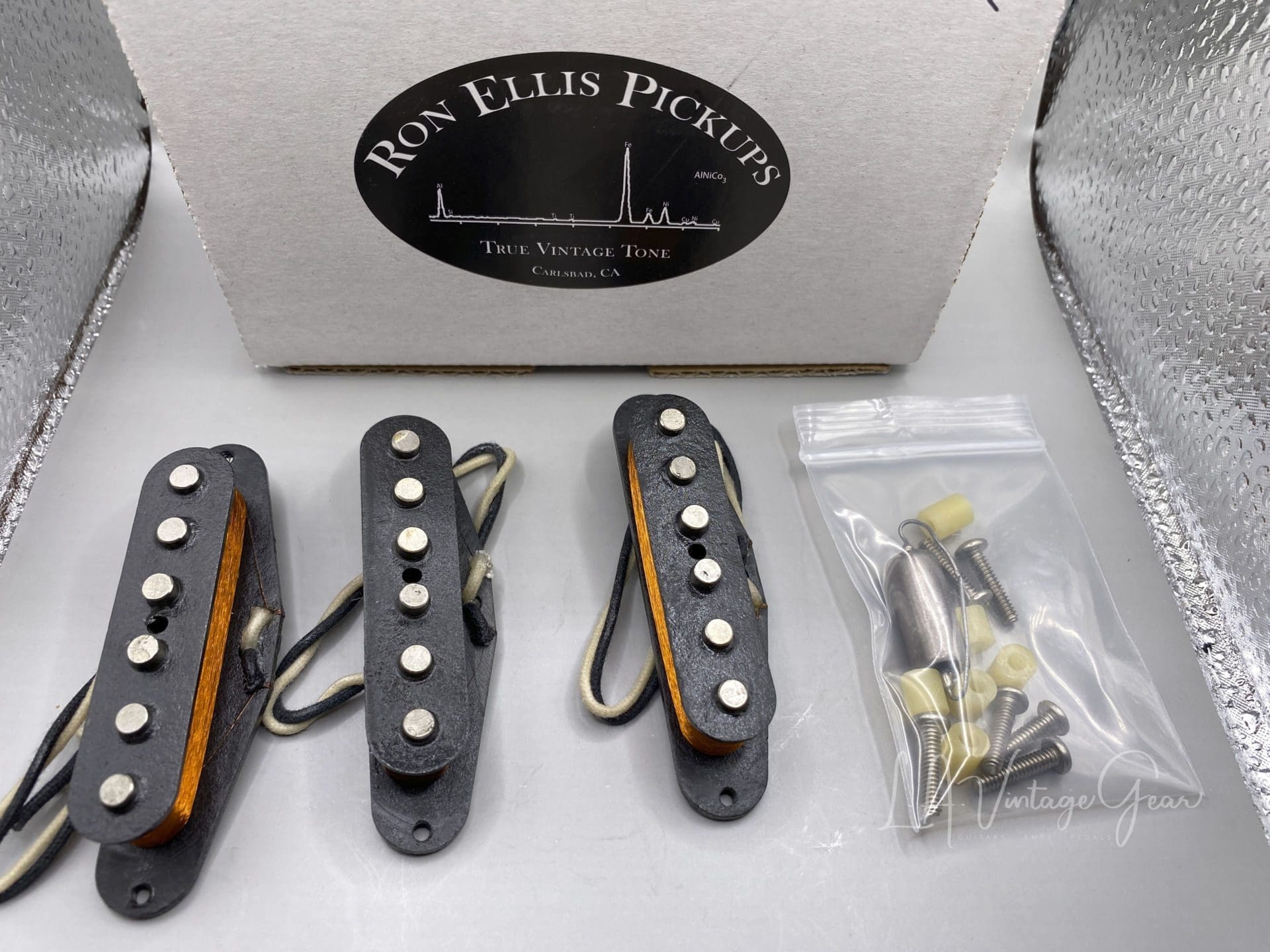 Ron Ellis 50/60S Fat Bridge S-Style Electric Guitar Pickups Set - John Mayer Style Tone! - Image 3