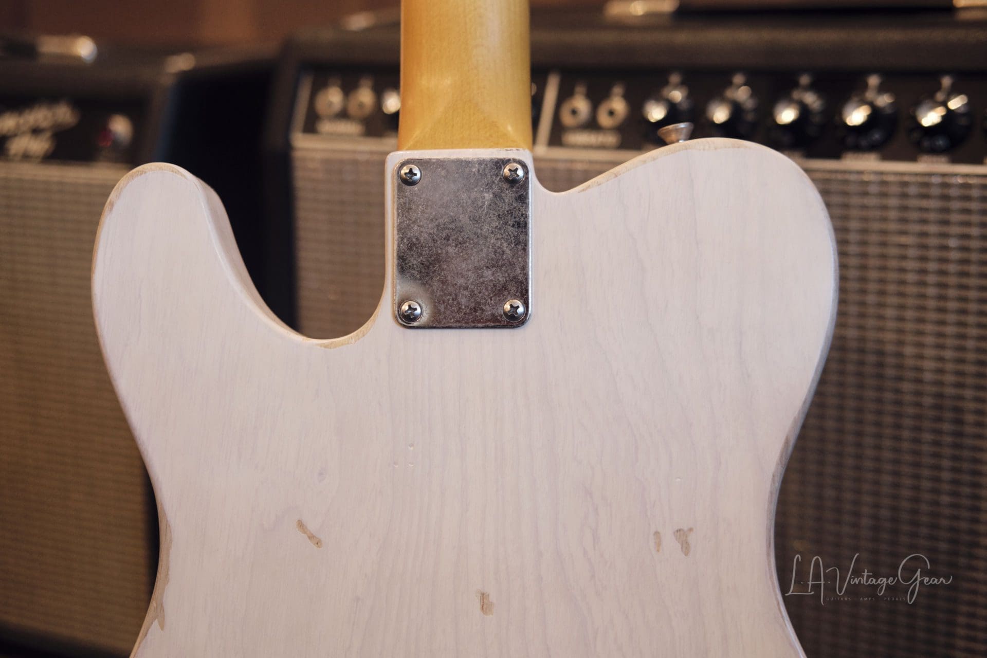 John Bolin Custom 'Super Model' T-Style Relic'd Electric Guitar (2021) - Natural Finish with Don Mare Pickups! - Image 16