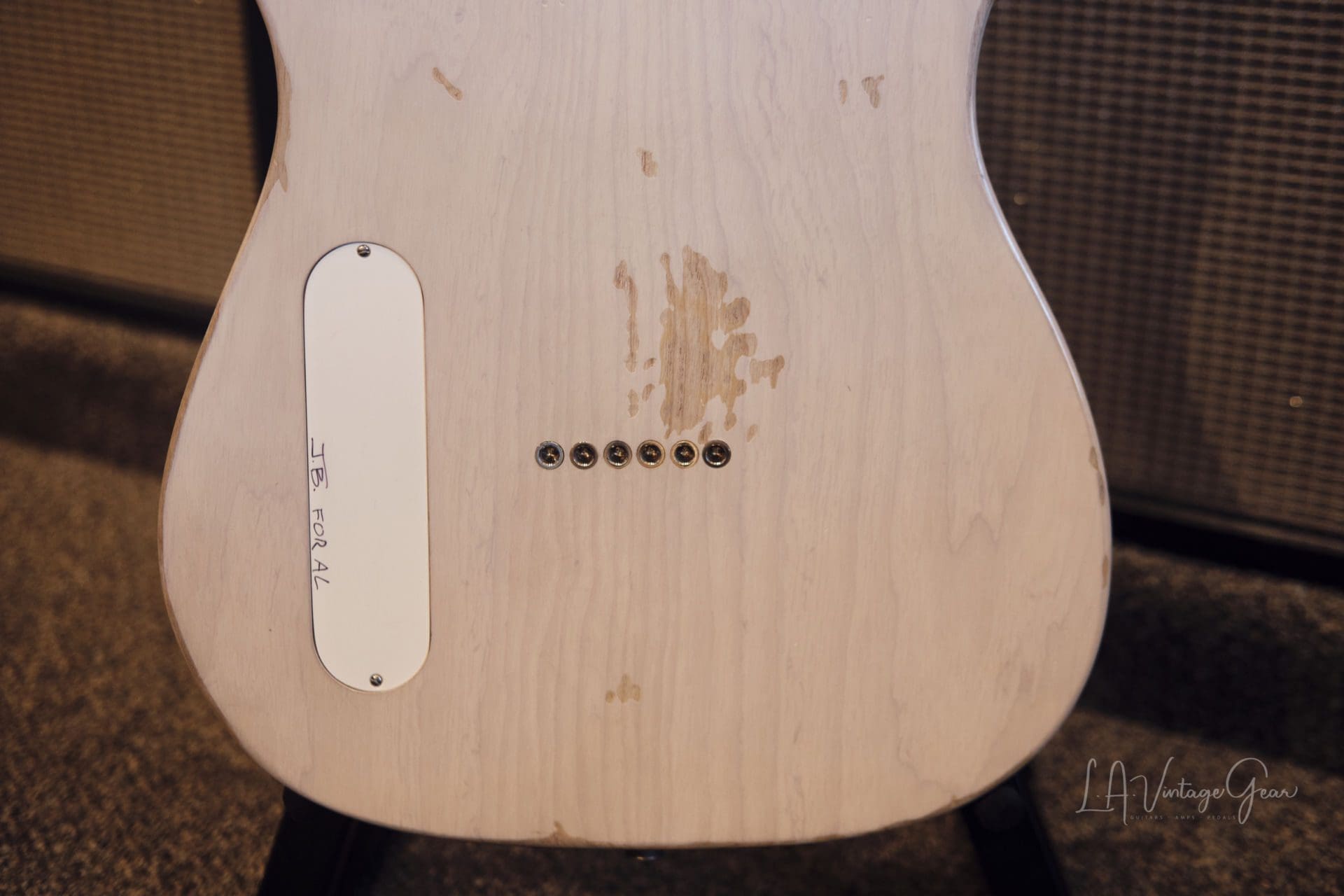 John Bolin Custom 'Super Model' T-Style Relic'd Electric Guitar (2021) - Natural Finish with Don Mare Pickups! - Image 17