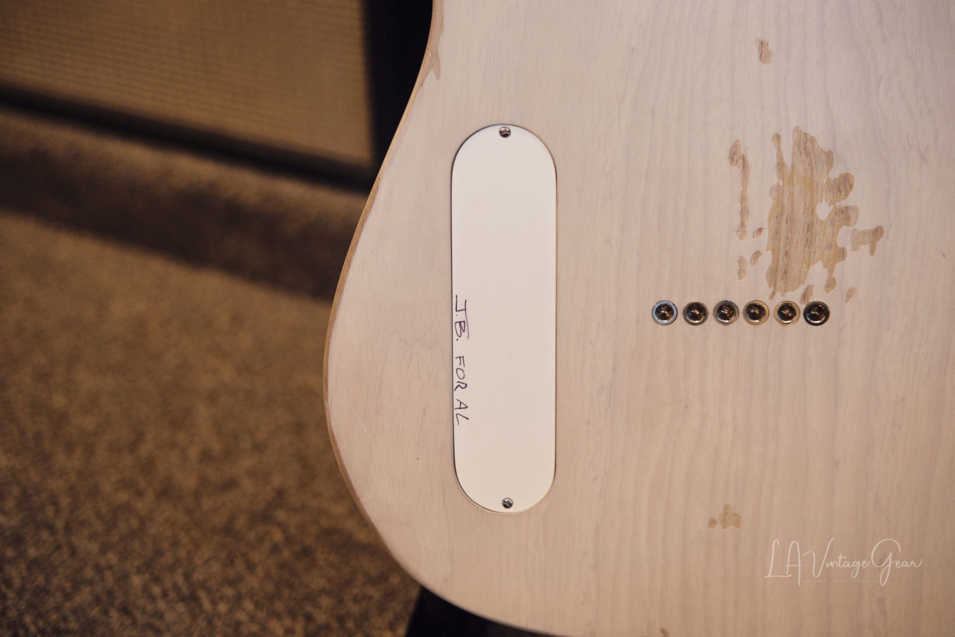 John Bolin Custom 'Super Model' T-Style Relic'd Electric Guitar (2021) - Natural Finish with Don Mare Pickups! - Image 21