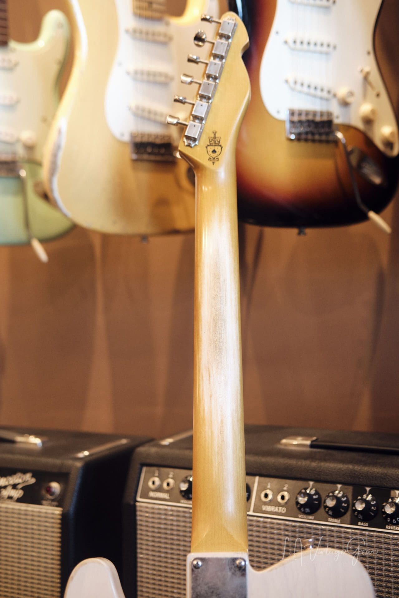 John Bolin Custom 'Super Model' T-Style Relic'd Electric Guitar (2021) - Natural Finish with Don Mare Pickups! - Image 22