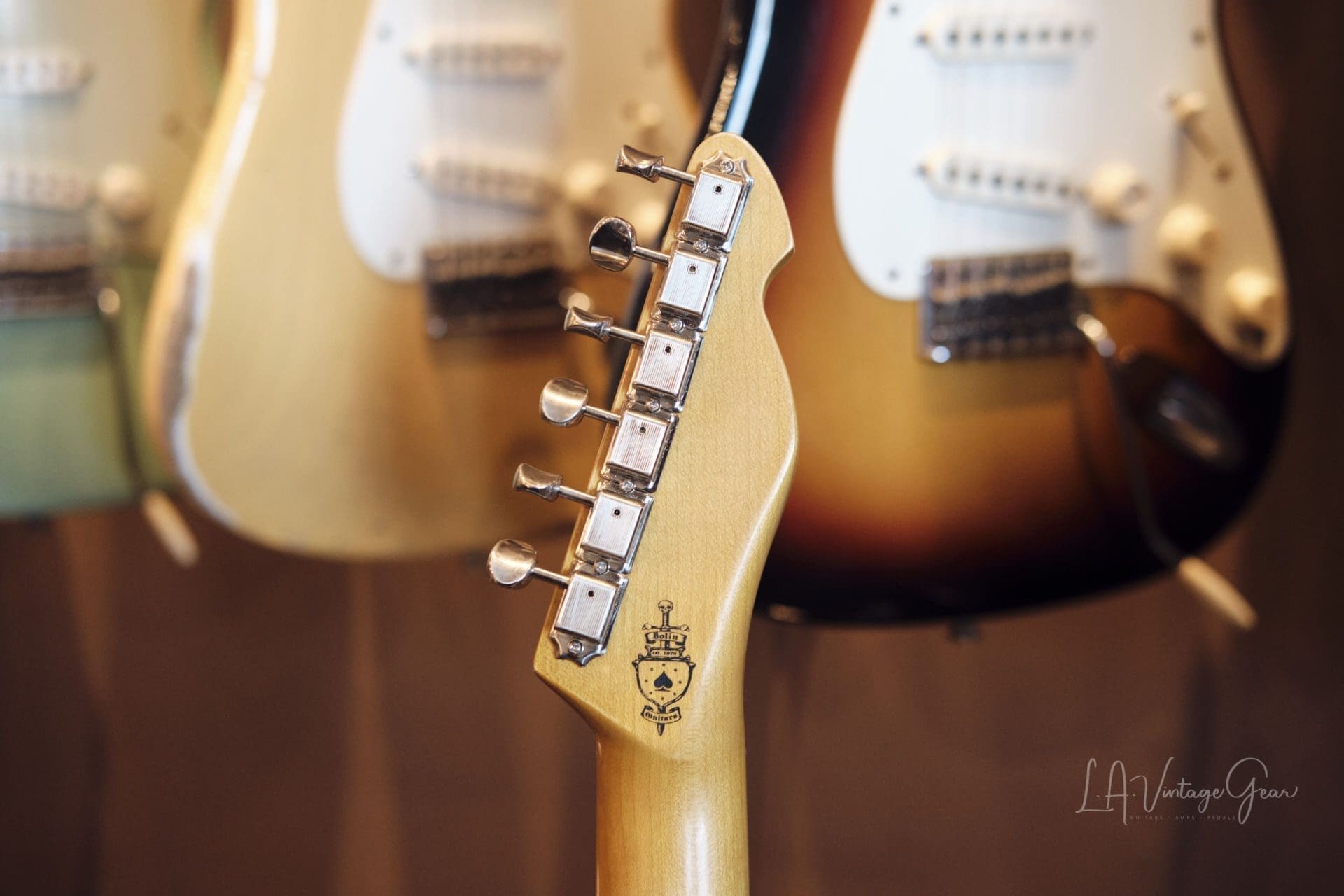 John Bolin Custom 'Super Model' T-Style Relic'd Electric Guitar (2021) - Natural Finish with Don Mare Pickups! - Image 23