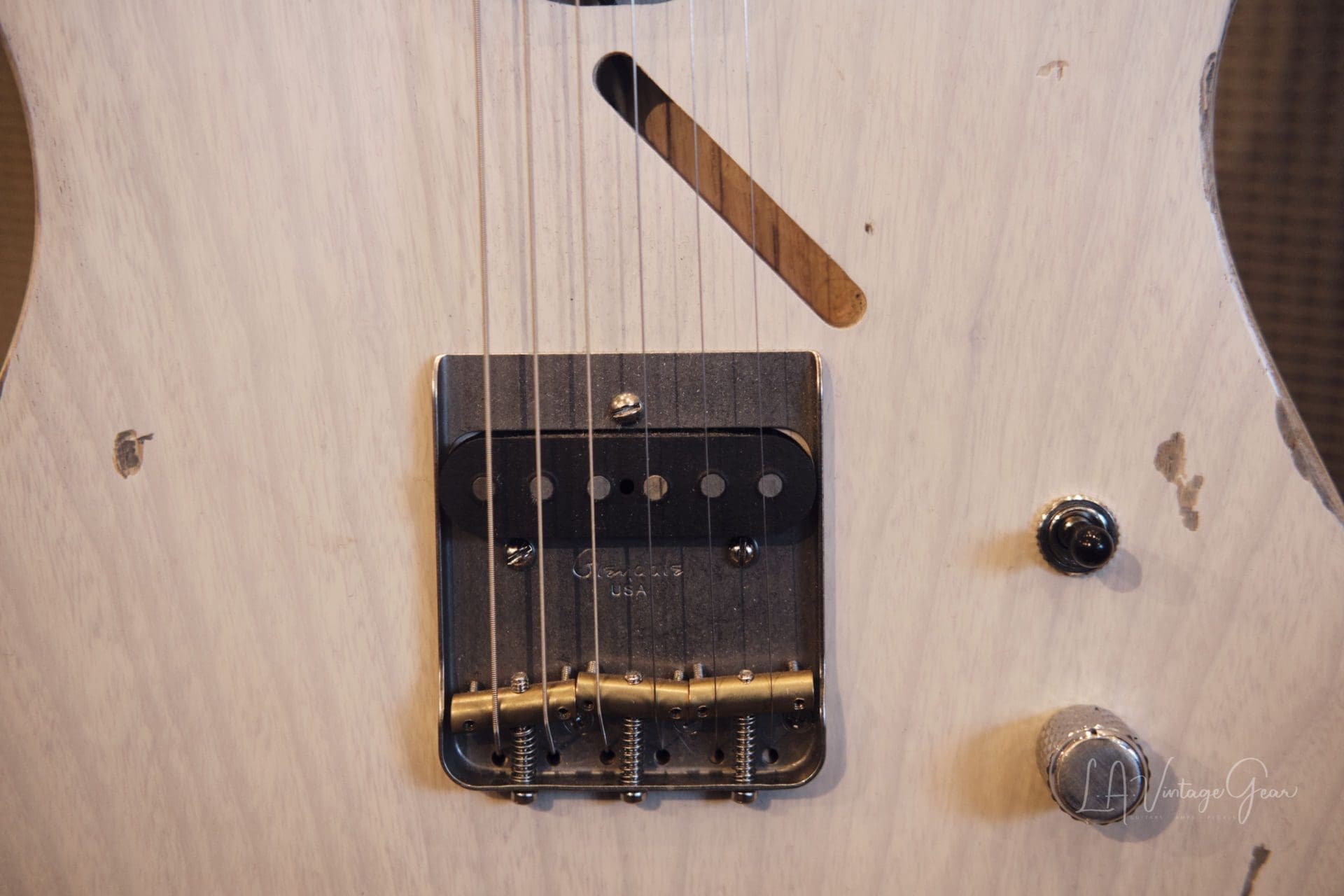 John Bolin Custom 'Super Model' T-Style Relic'd Electric Guitar (2021) - Natural Finish with Don Mare Pickups! - Image 11