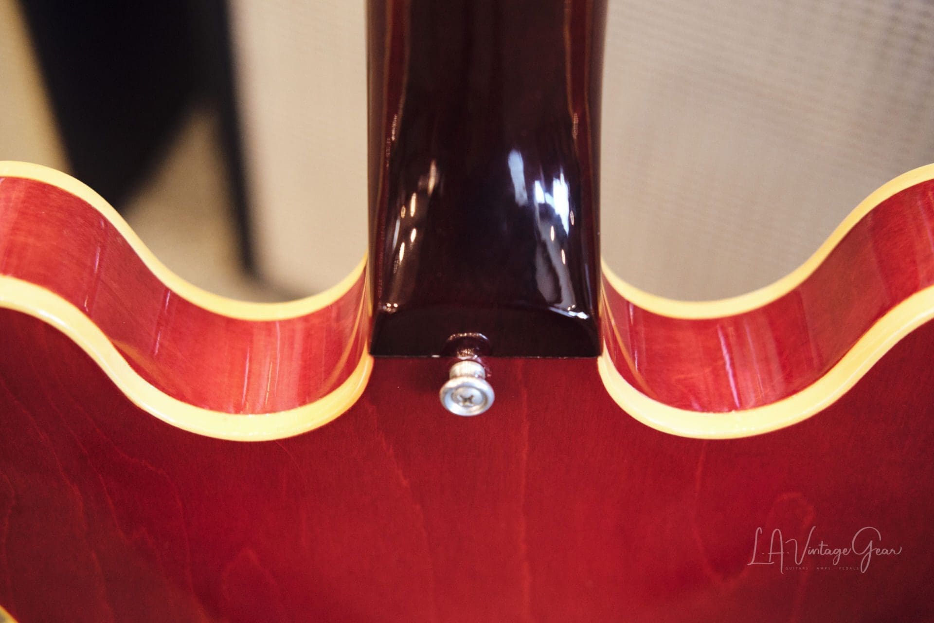 Epiphone 1967 Vintage Riviera ES360TD - Cherry Finish & Patent Number Mini-Hums ! Val McCallum Owned - Image 27