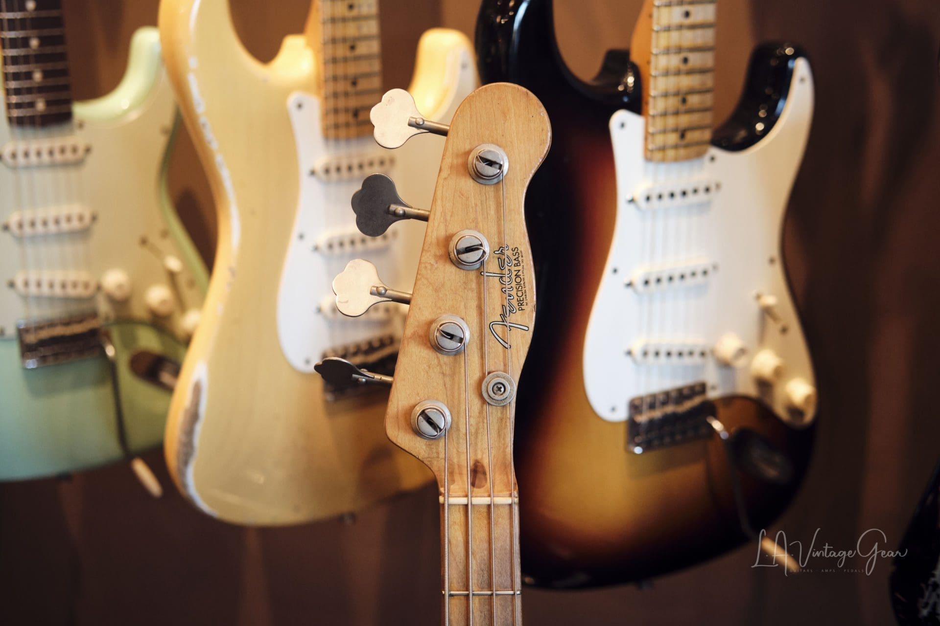 Fender 1950's Precision Bass - Refinished in Blonde Nitro - Image 11