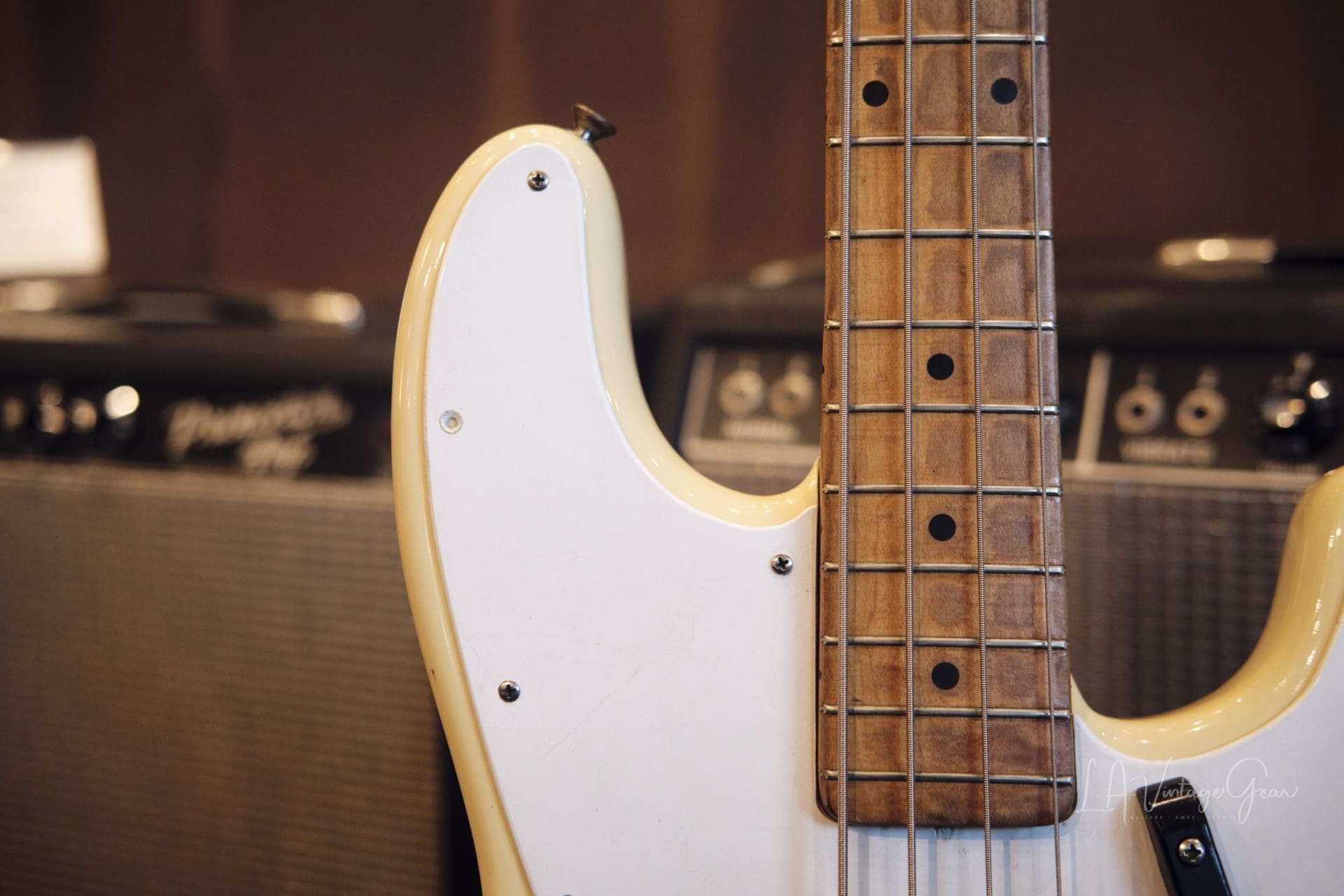 Fender 1950's Precision Bass - Refinished in Blonde Nitro - Image 6