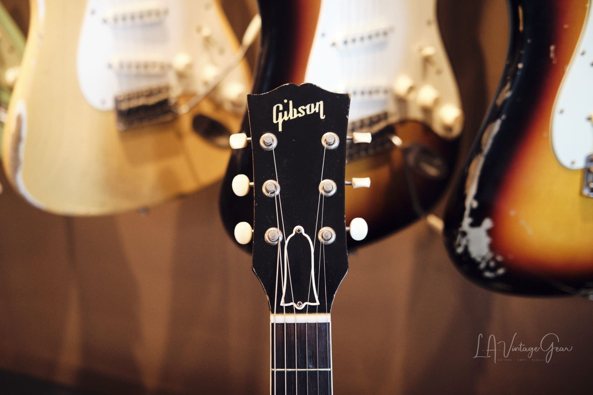 Gibson 1956 Thinline ES-225 - Natural Finish with Two Dogear P90's ! Val McCallum Owned - Image 12