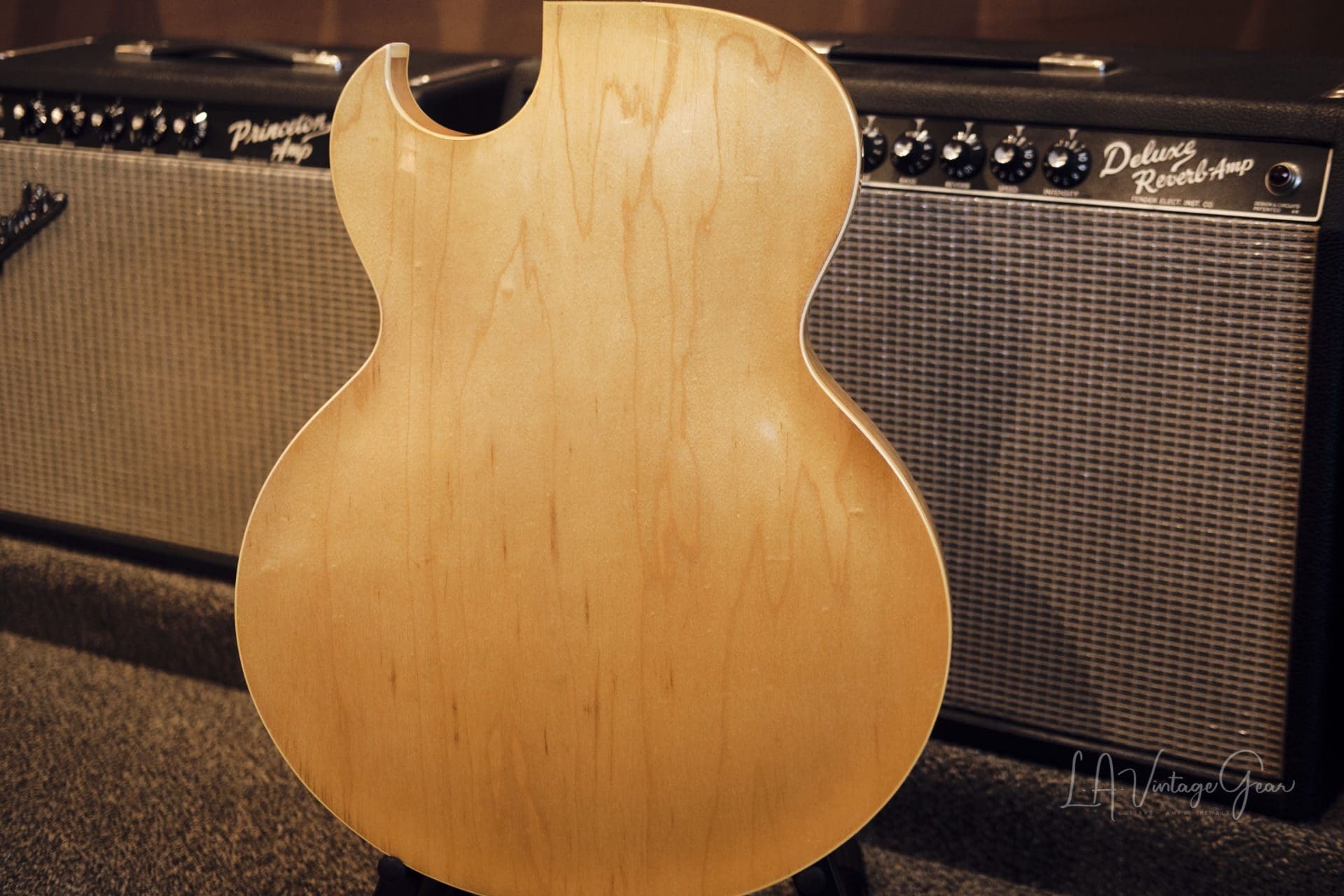 Gibson 1956 Thinline ES-225 - Natural Finish with Two Dogear P90's ! Val McCallum Owned - Image 16