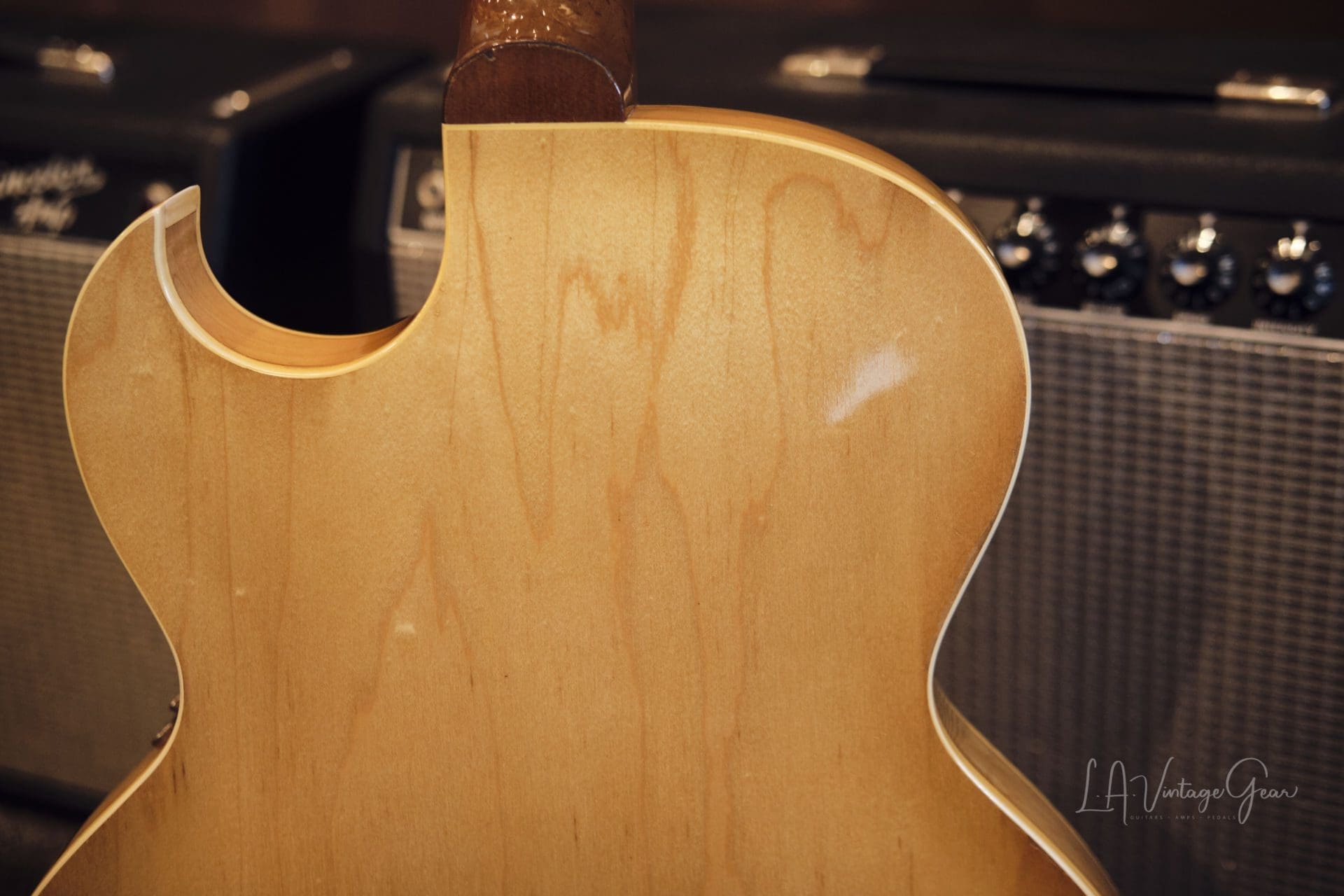 Gibson 1956 Thinline ES-225 - Natural Finish with Two Dogear P90's ! Val McCallum Owned - Image 17