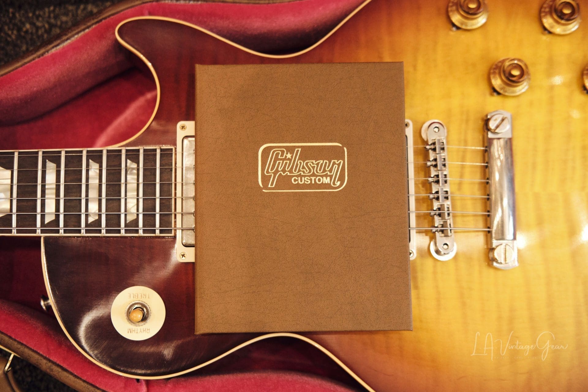 Gibson R9 Les Paul 2021 - 'Beautiful Kentucky Bourbon Fade' Finish #911399 - Minty ! - Image 23