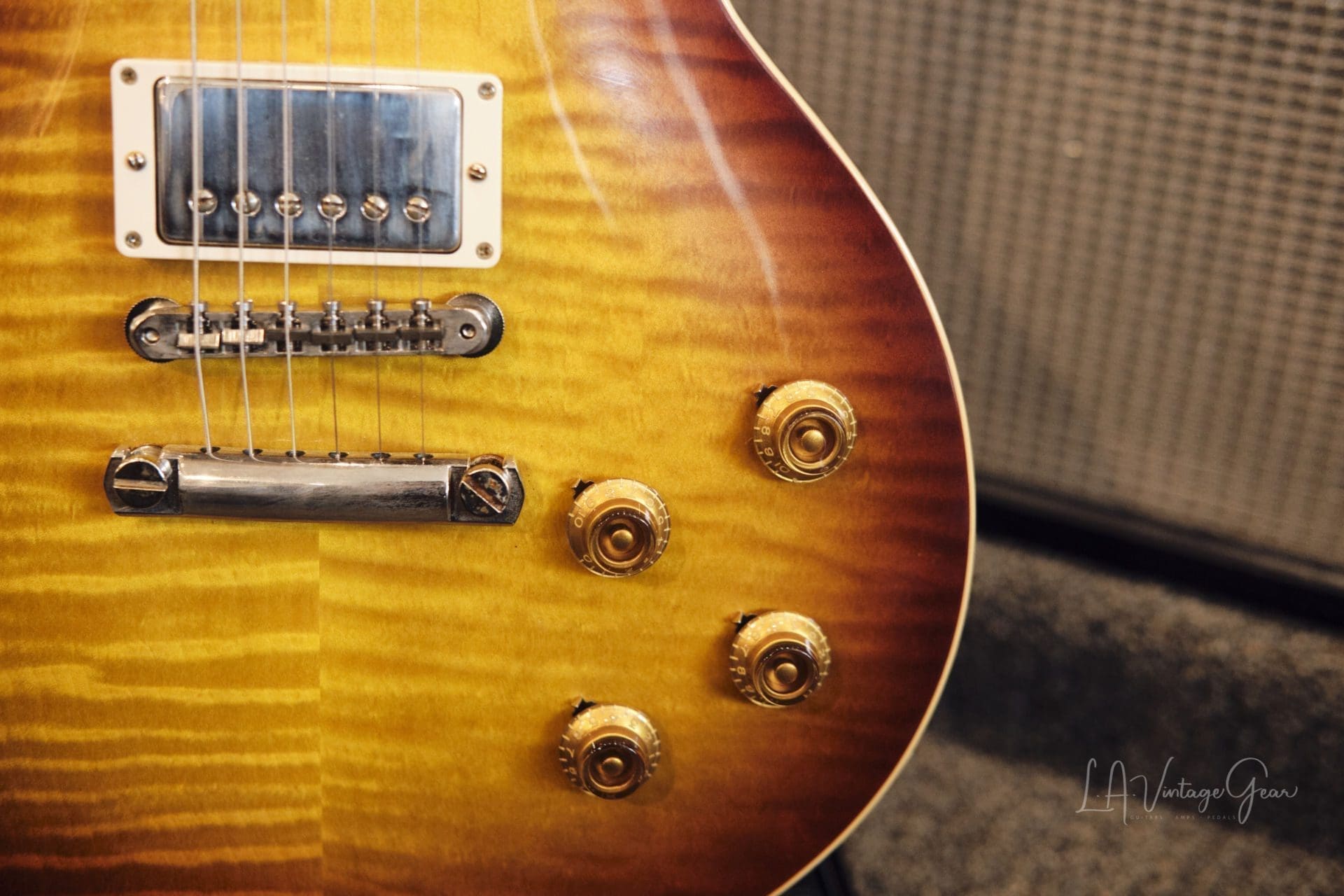 Gibson R9 Les Paul 2021 - 'Beautiful Kentucky Bourbon Fade' Finish #911399 - Minty ! - Image 8