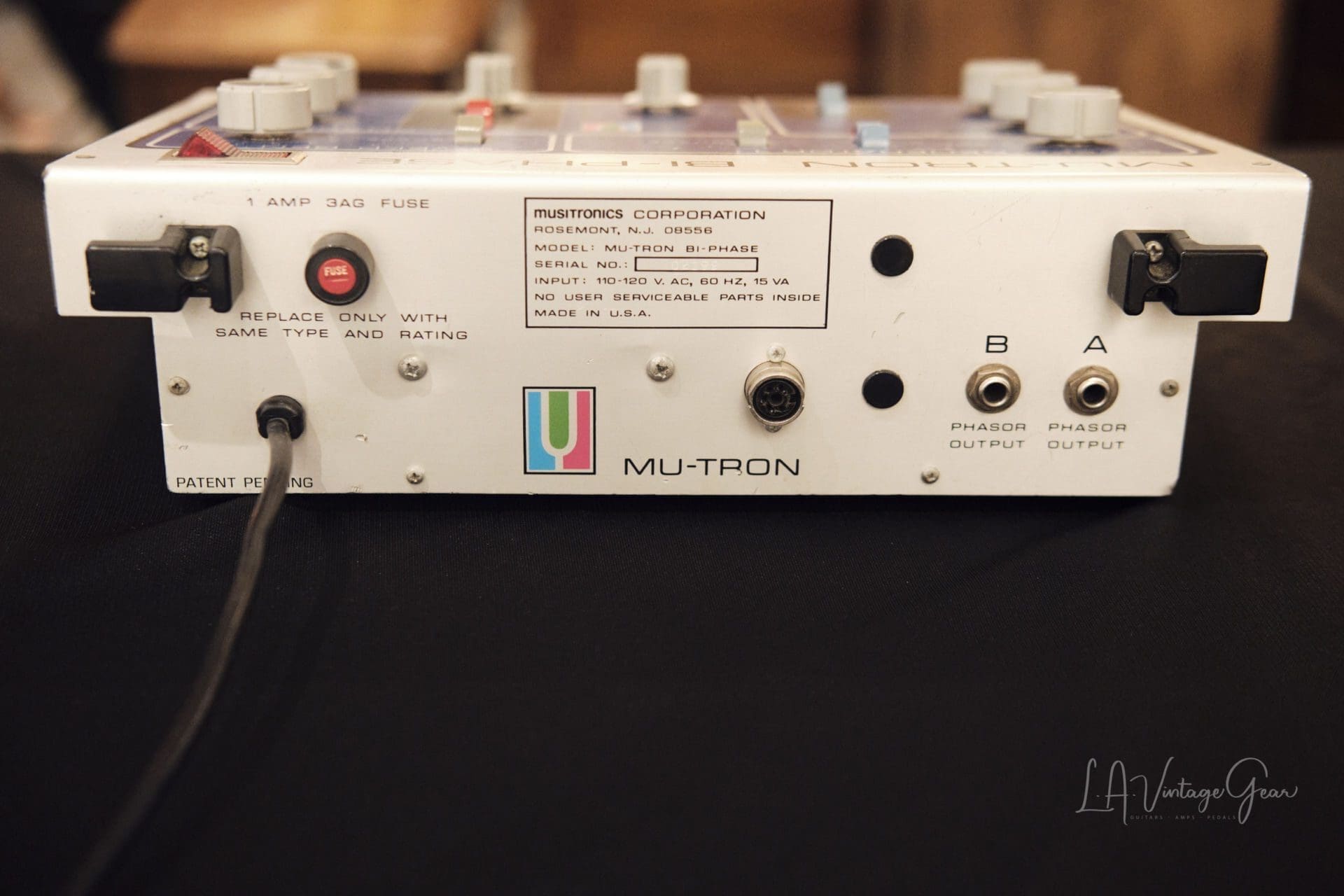 Mutron Biphase Phaser Pedal - Vintage Pedal Owned by Elliott Randall and Used on Steely Dan Songs! - Image 8