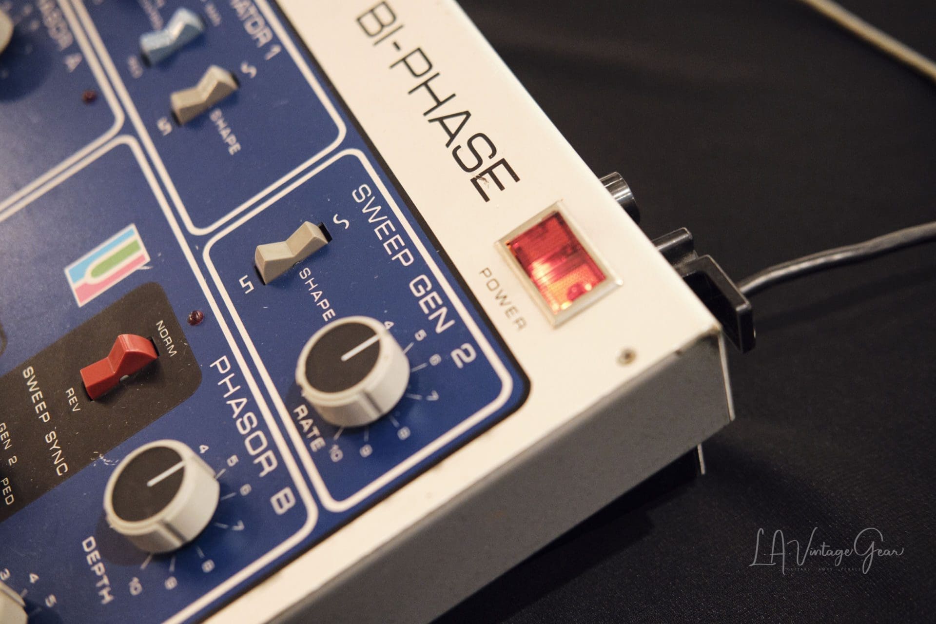 Mutron Biphase Phaser Pedal - Vintage Pedal Owned by Elliott Randall and Used on Steely Dan Songs! - Image 5
