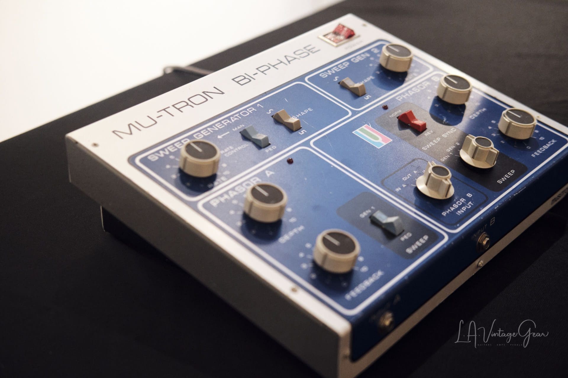 Mutron Biphase Phaser Pedal - Vintage Pedal Owned by Elliott Randall and Used on Steely Dan Songs!