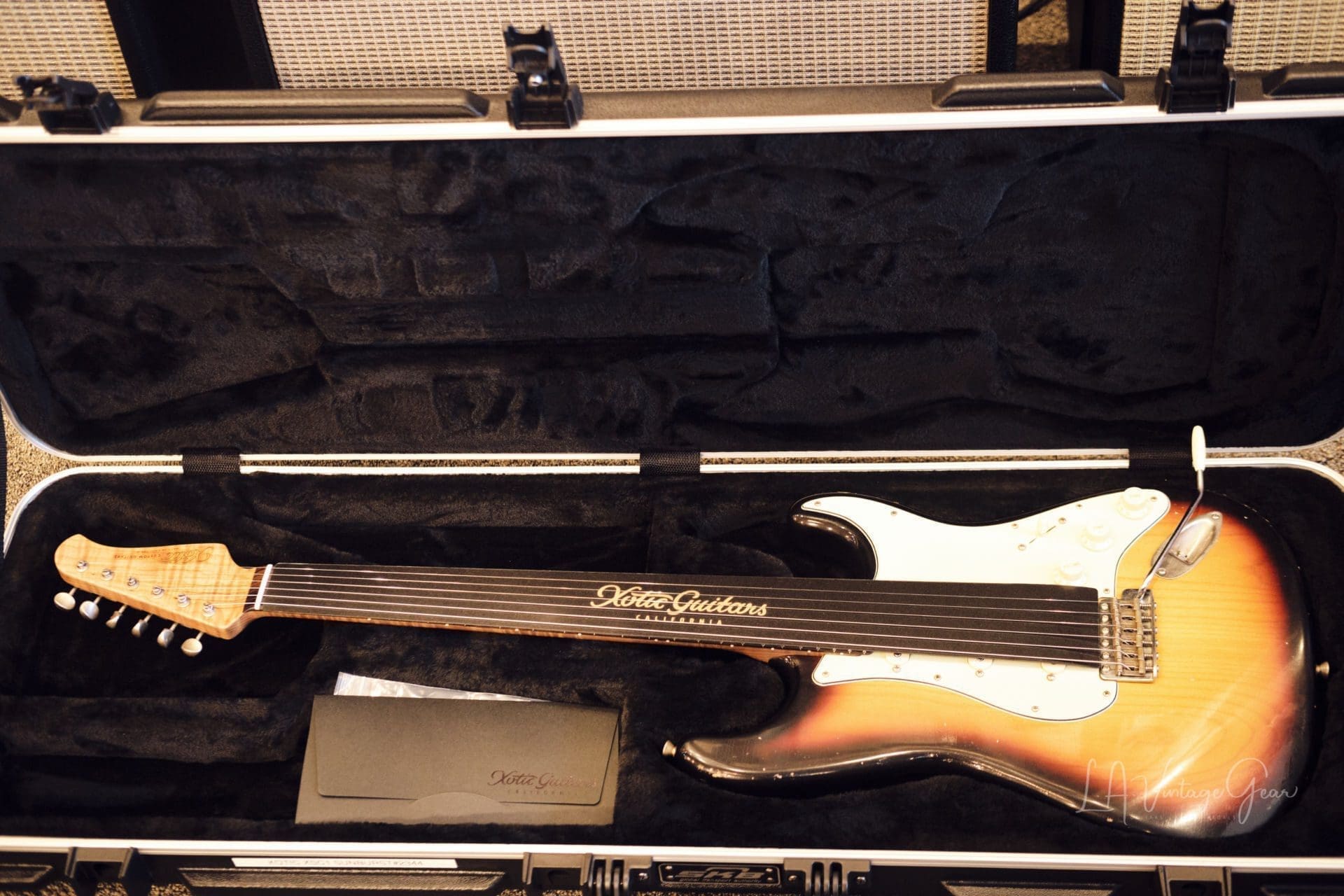 Xotic XSC1 S-Style Electric Guitar - 3T Sunburst Finish #2344 - Image 7