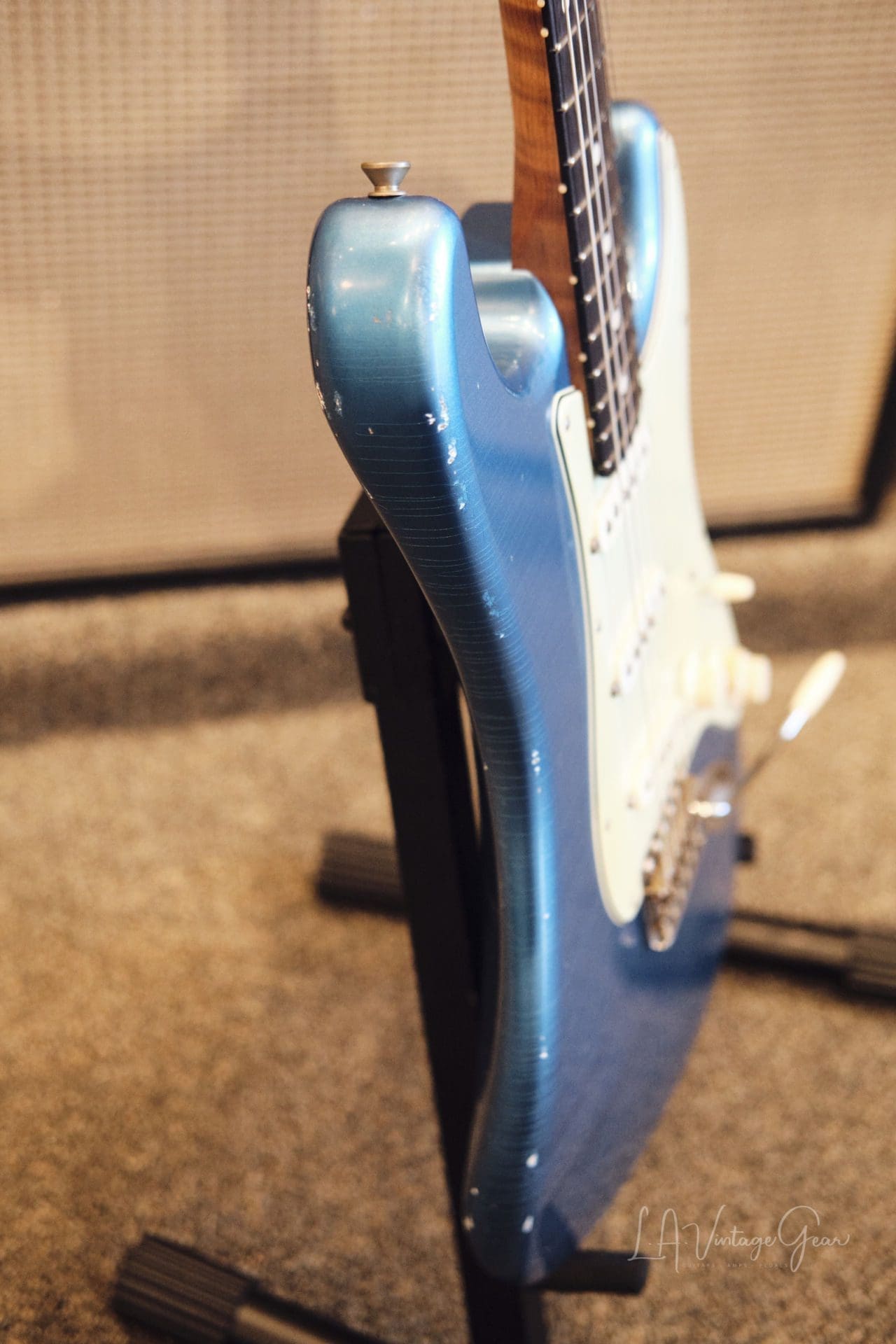 Xotic XSC1 S-Style Electric Guitar - Lake Placid Blue Finish #2346 - Image 6