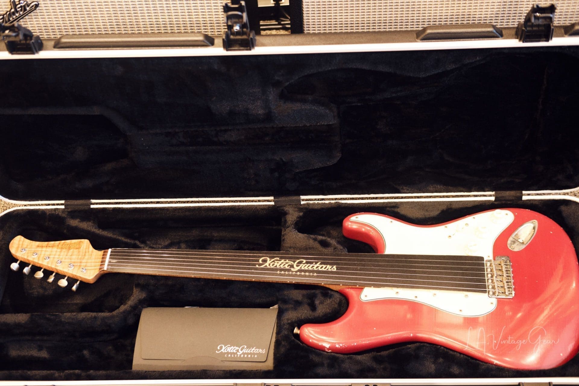 Xotic XSC1 S-Style Electric Guitar - Dakota Red Finish #2347 - Image 14