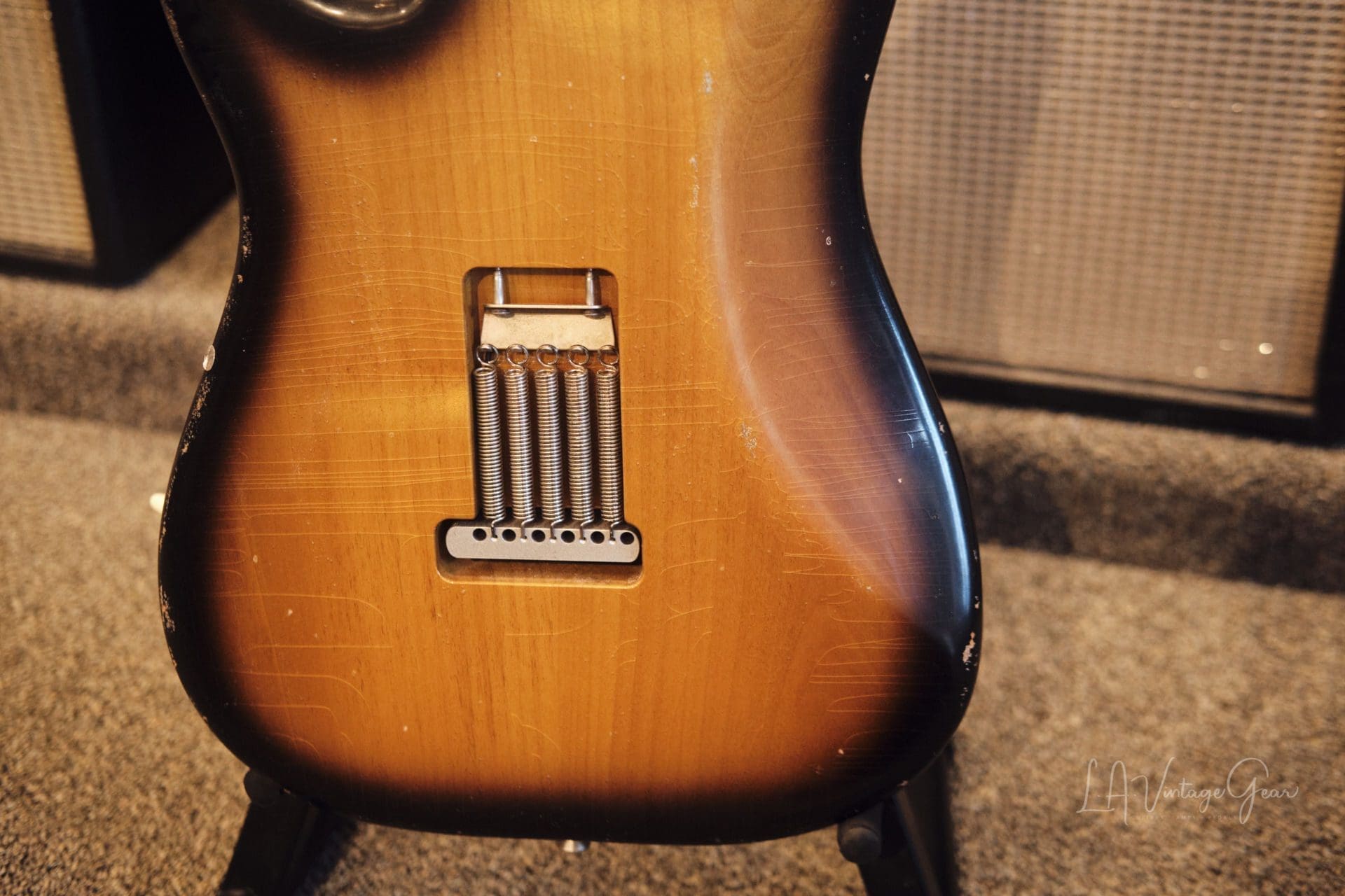 Xotic XSC1 S-Style Electric Guitar - 2T Sunburst Finish #2348 - Image 11