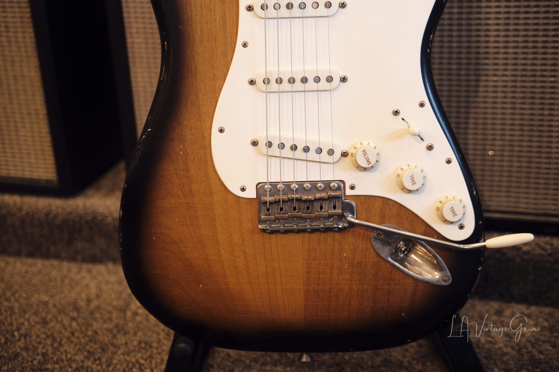 Xotic XSC1 S-Style Electric Guitar - 2T Sunburst Finish #2348 - Image 4