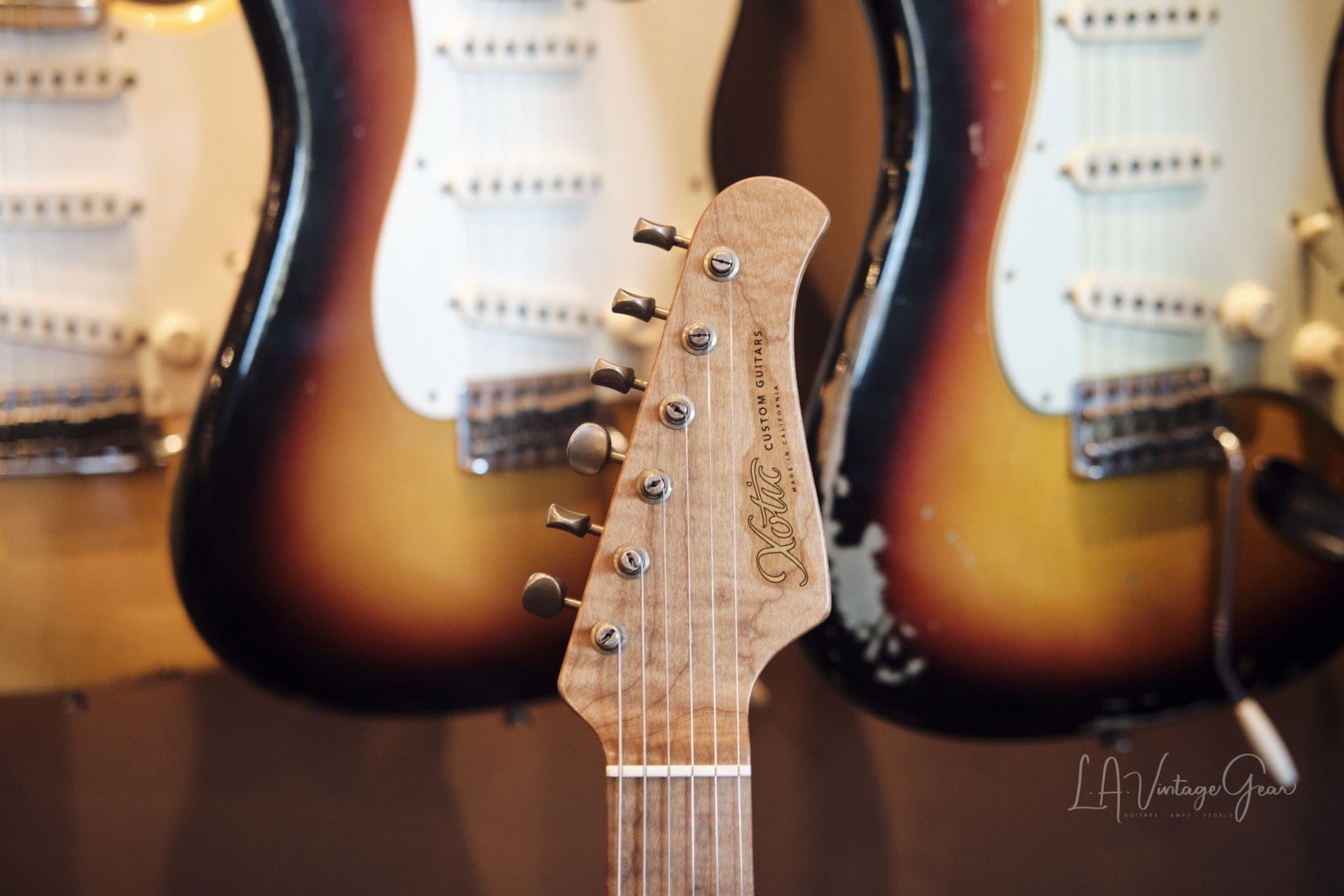 Xotic XSC1 S-Style Electric Guitar - 2T Sunburst Finish #2348 - Image 6