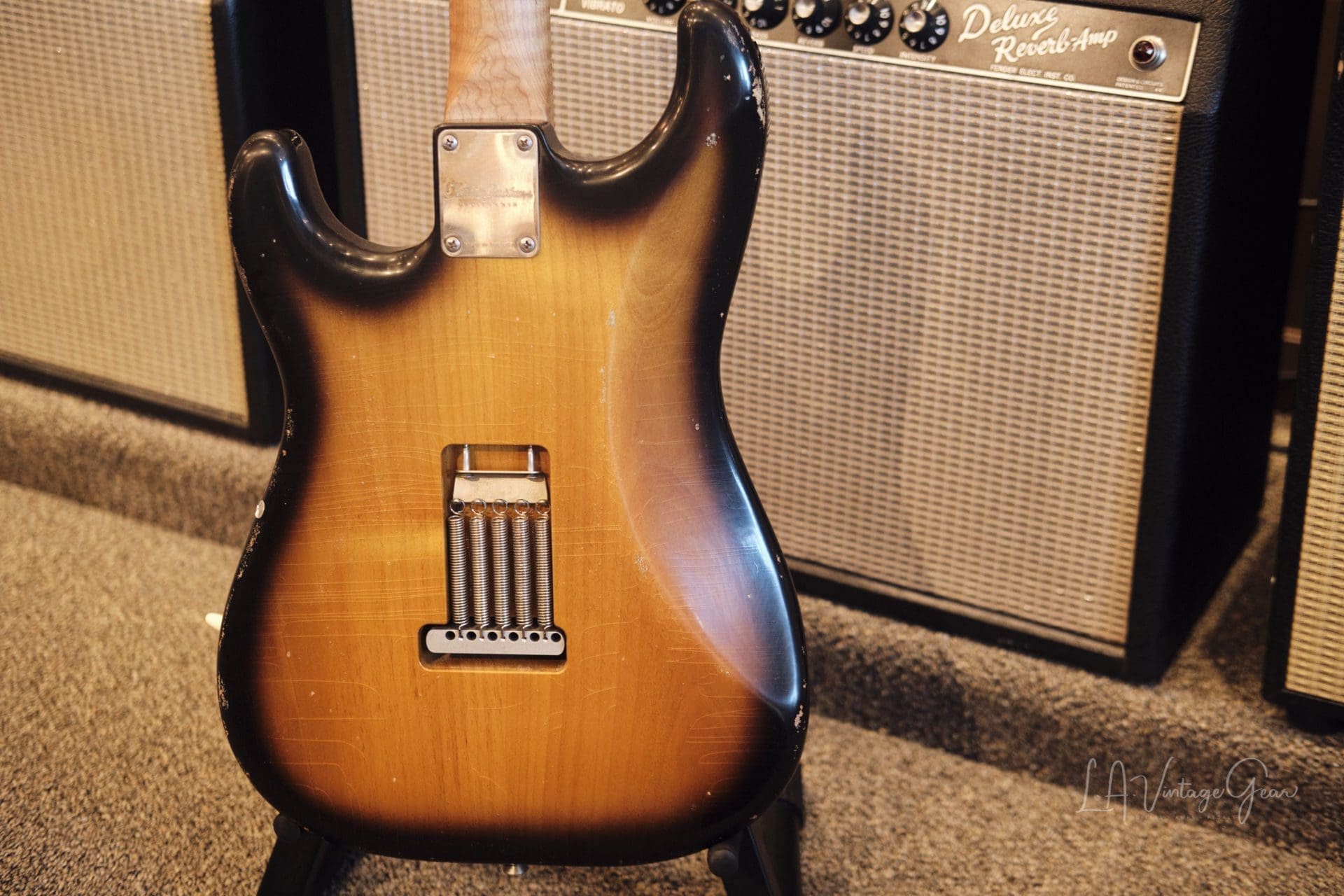 Xotic XSC1 S-Style Electric Guitar - 2T Sunburst Finish #2348 - Image 9