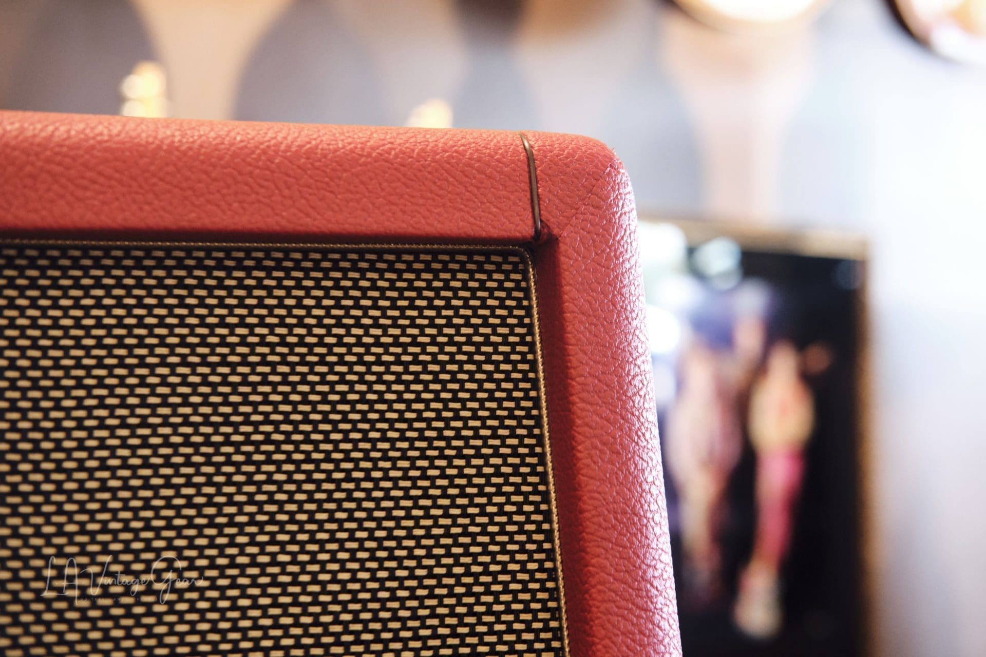 Marshall Vintage 1972 4x12 Guitar Cab 'Unloaded' & Recovered in Red Tolex - Special Deal!! - Image 8