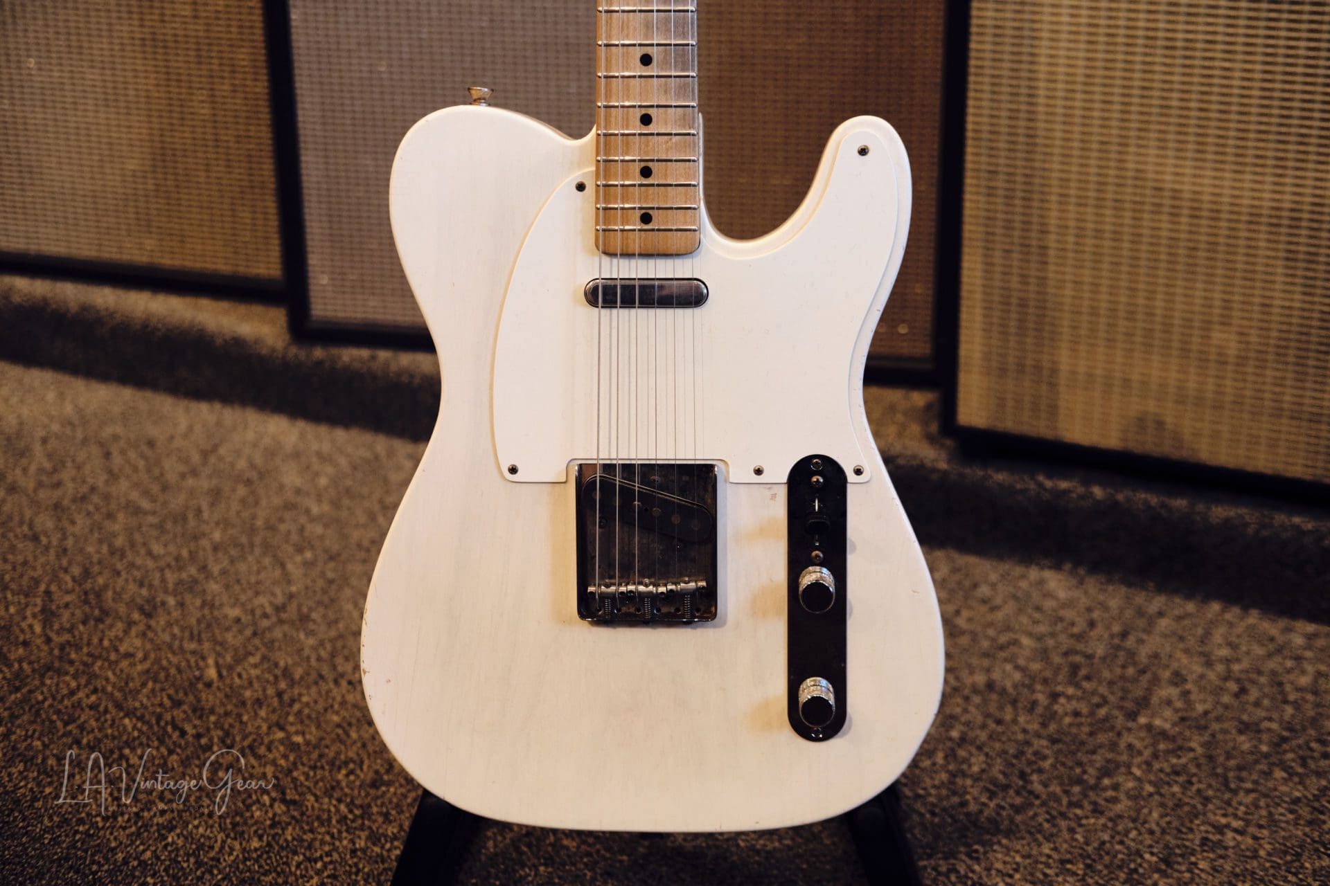 Mario Martin 'Model-T' Whiteguard Electric Guitar (2022) - Swamp Ash Body & Maple Neck - New Build - Image 2