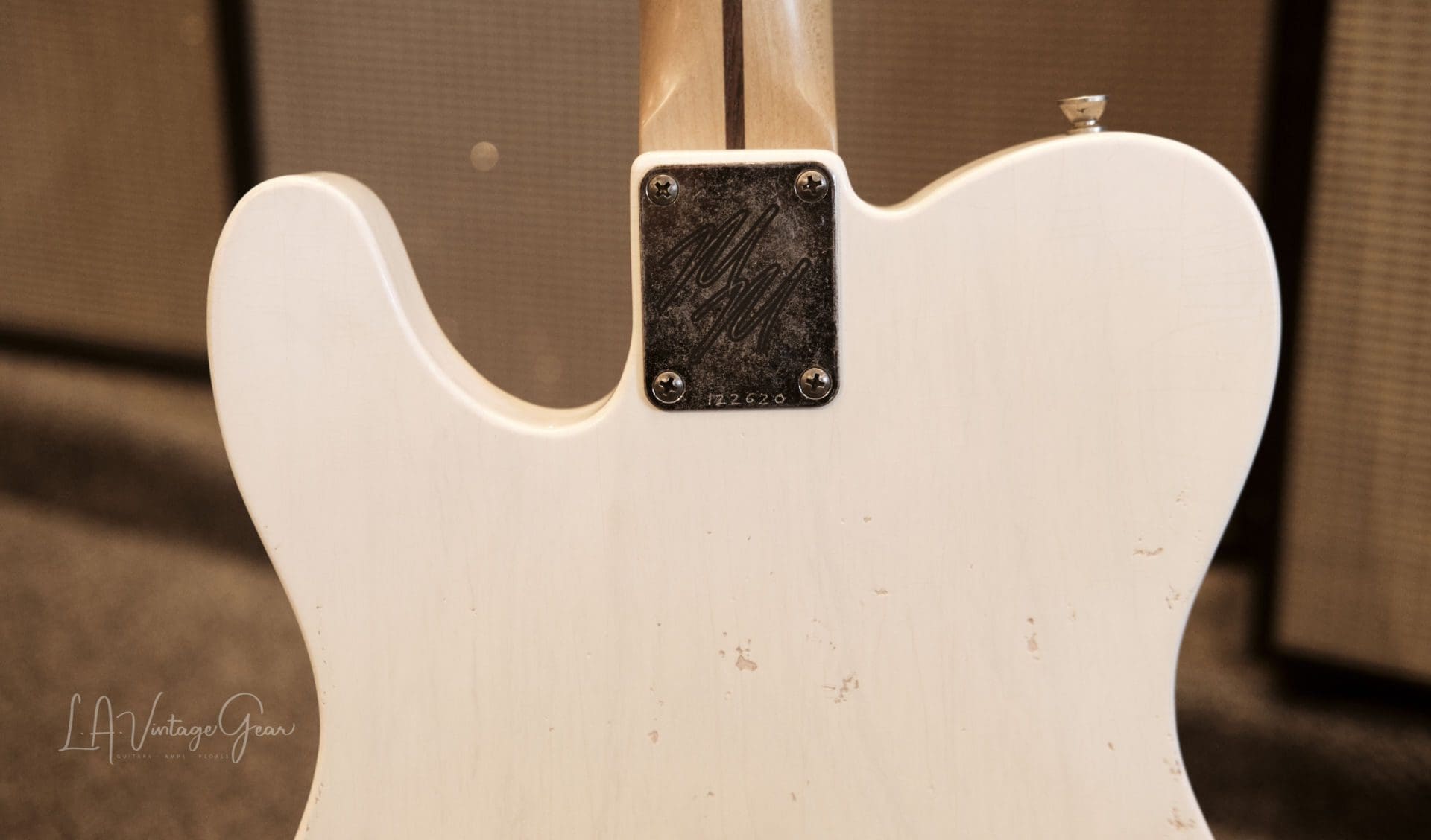 Mario Martin 'Model-T' Whiteguard Electric Guitar (2022) - Swamp Ash Body & Maple Neck - New Build - Image 11
