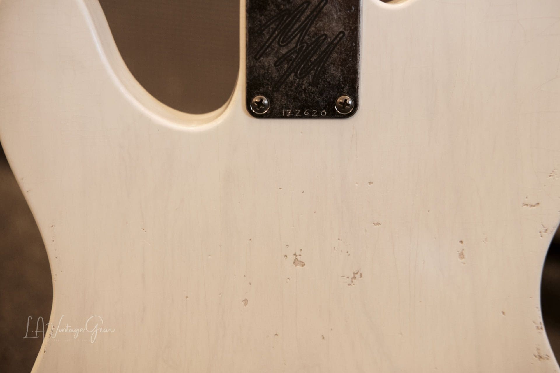 Mario Martin 'Model-T' Whiteguard Electric Guitar (2022) - Swamp Ash Body & Maple Neck - New Build - Image 12