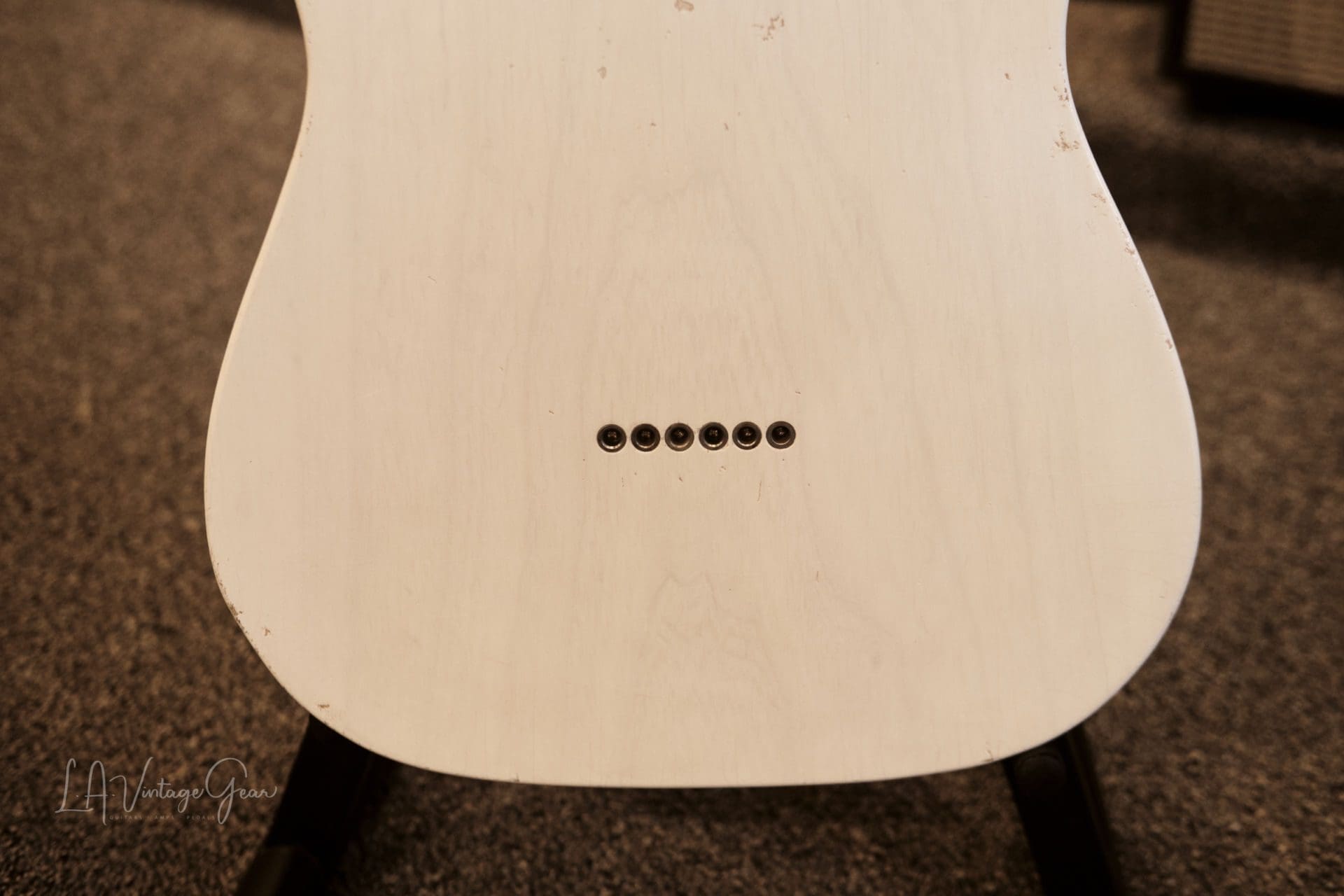 Mario Martin 'Model-T' Whiteguard Electric Guitar (2022) - Swamp Ash Body & Maple Neck - New Build - Image 13