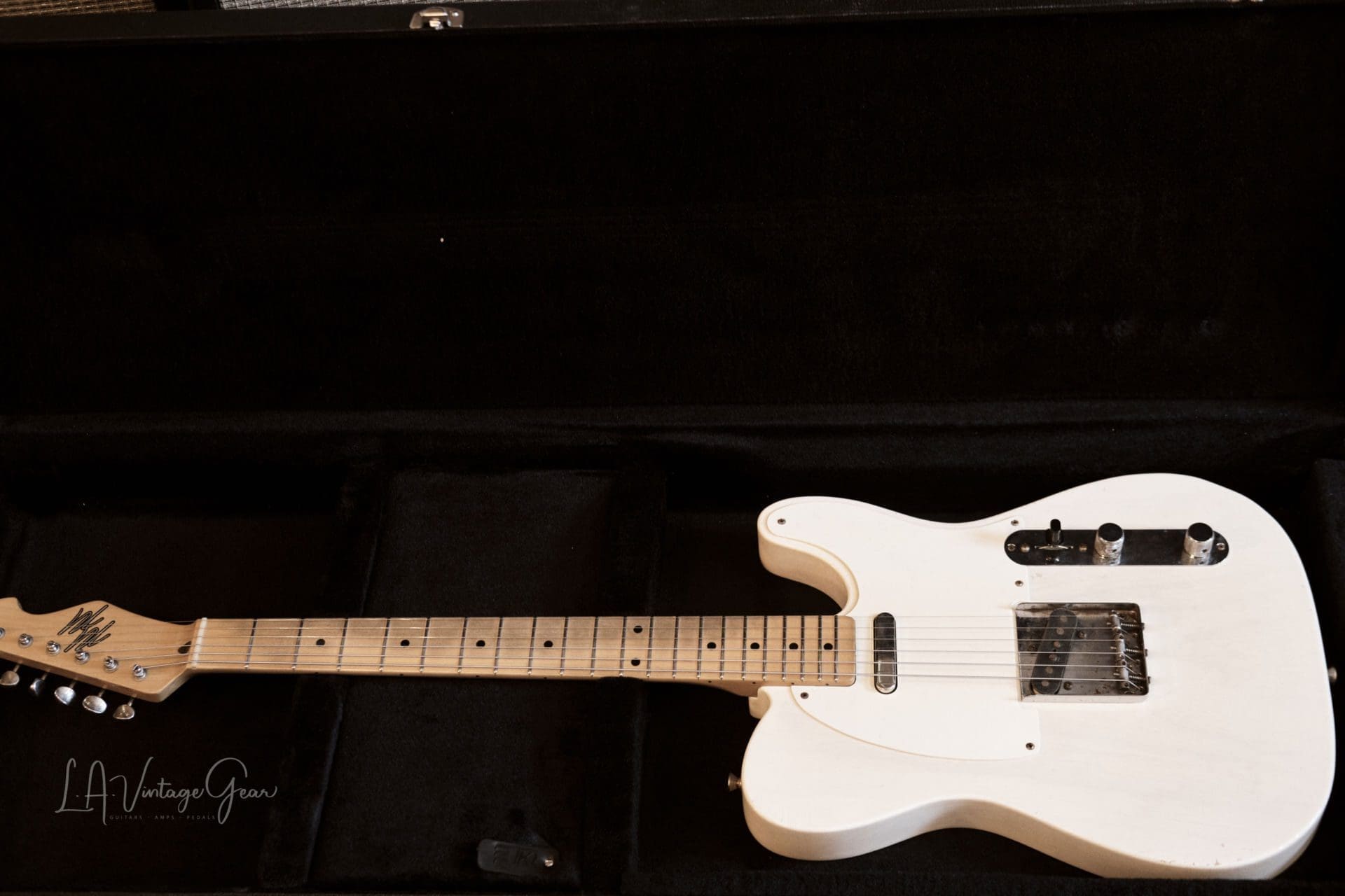Mario Martin 'Model-T' Whiteguard Electric Guitar (2022) - Swamp Ash Body & Maple Neck - New Build - Image 18