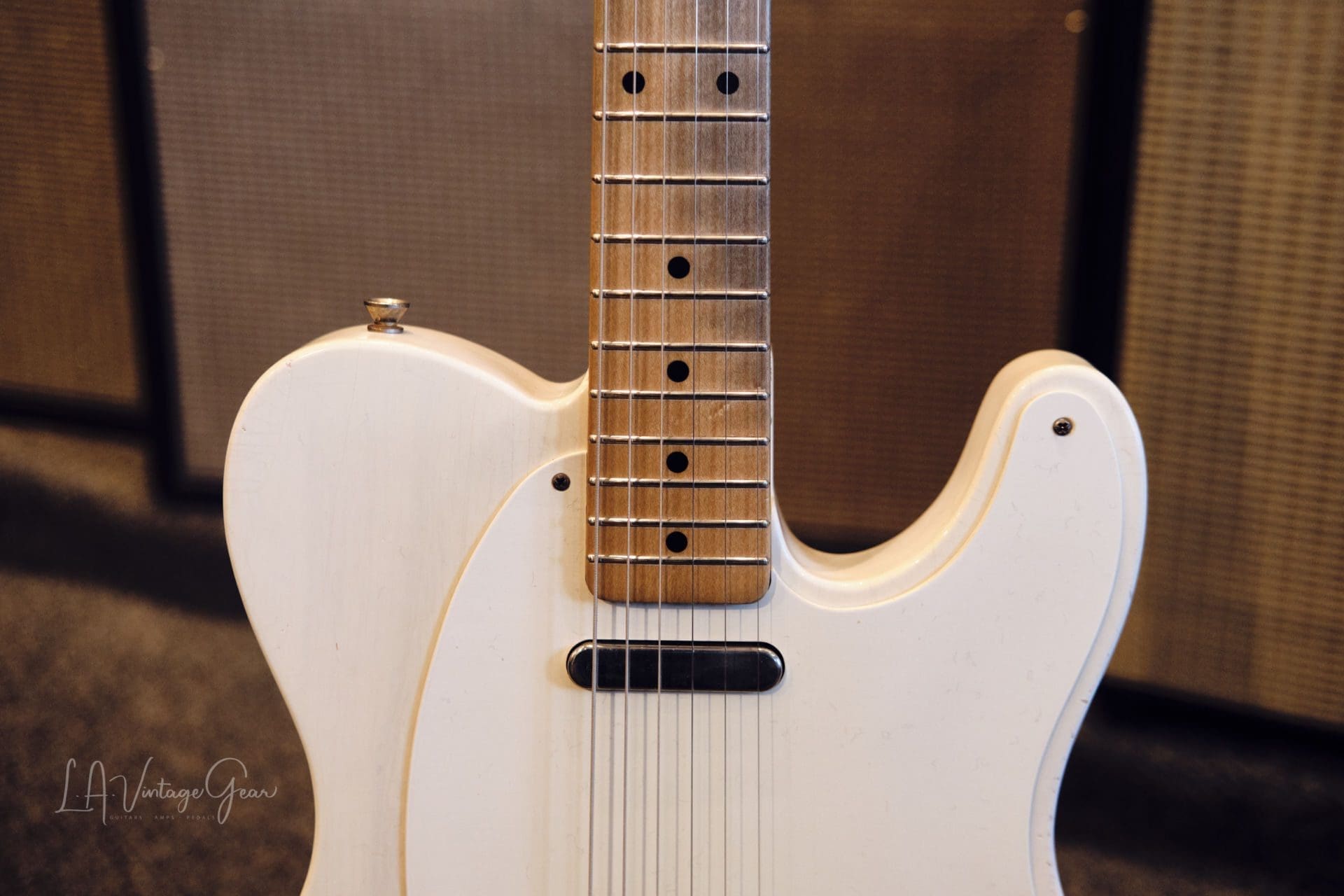 Mario Martin 'Model-T' Whiteguard Electric Guitar (2022) - Swamp Ash Body & Maple Neck - New Build - Image 3