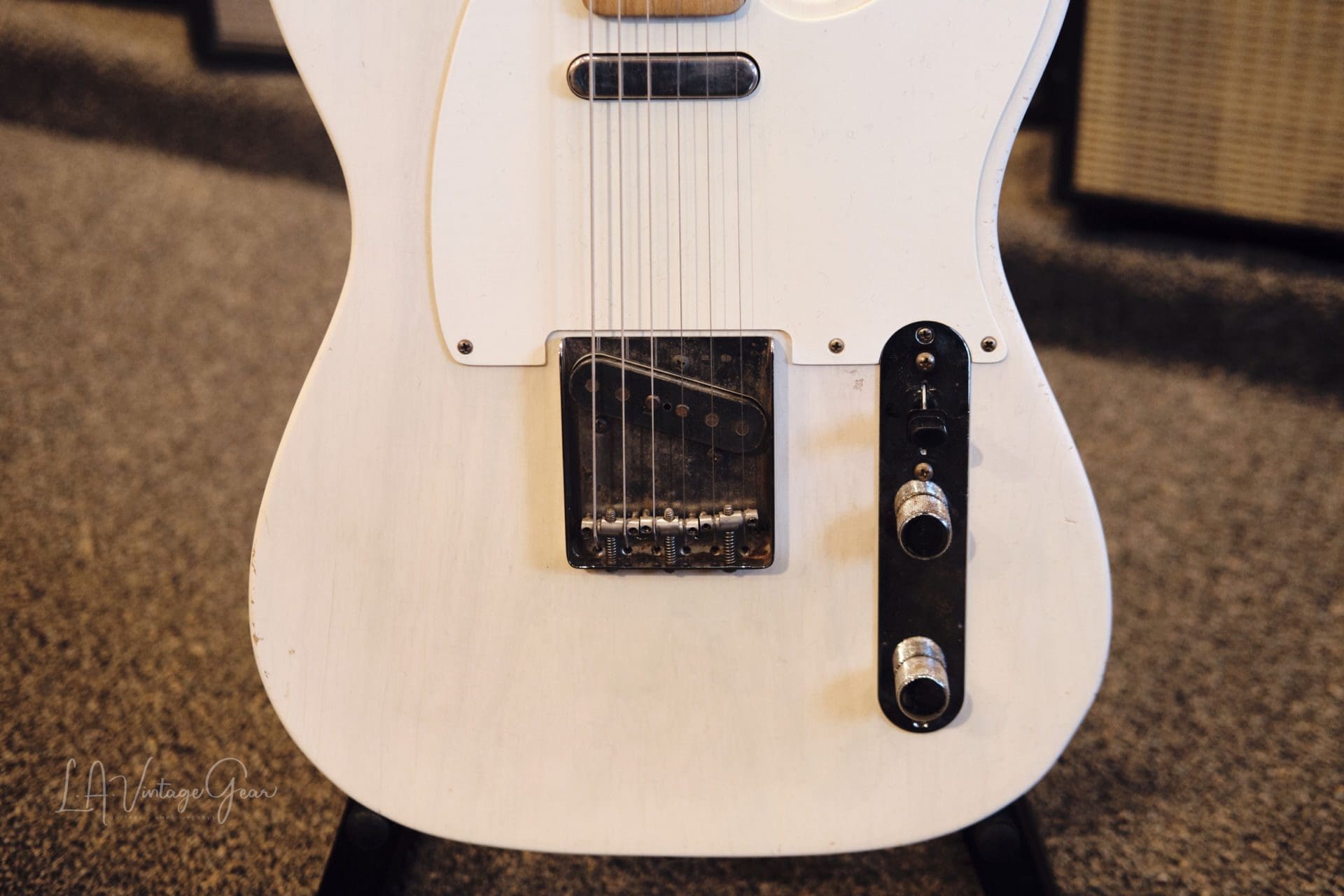 Mario Martin 'Model-T' Whiteguard Electric Guitar (2022) - Swamp Ash Body & Maple Neck - New Build - Image 4