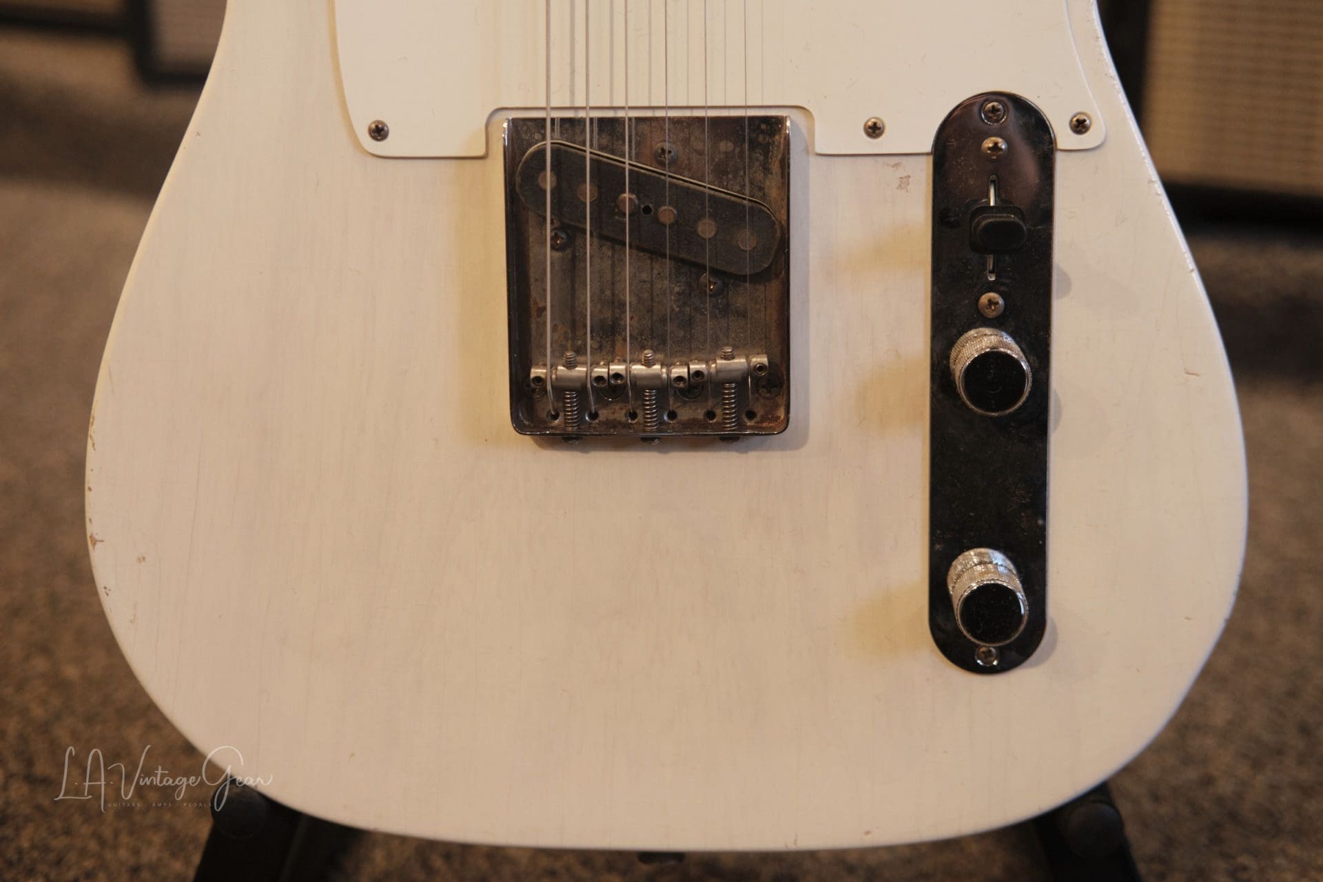 Mario Martin 'Model-T' Whiteguard Electric Guitar (2022) - Swamp Ash Body & Maple Neck - New Build - Image 5